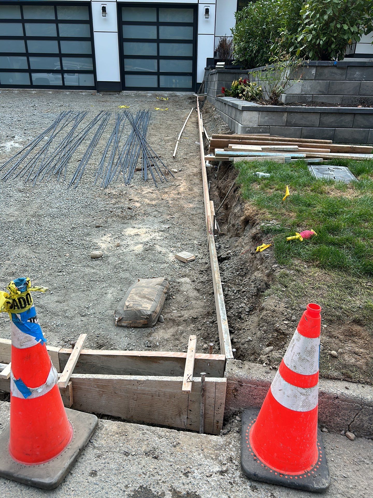 Bruce | Broom Finish Driveway, Concrete Project by Jireh Asphalt & Concrete Inc 