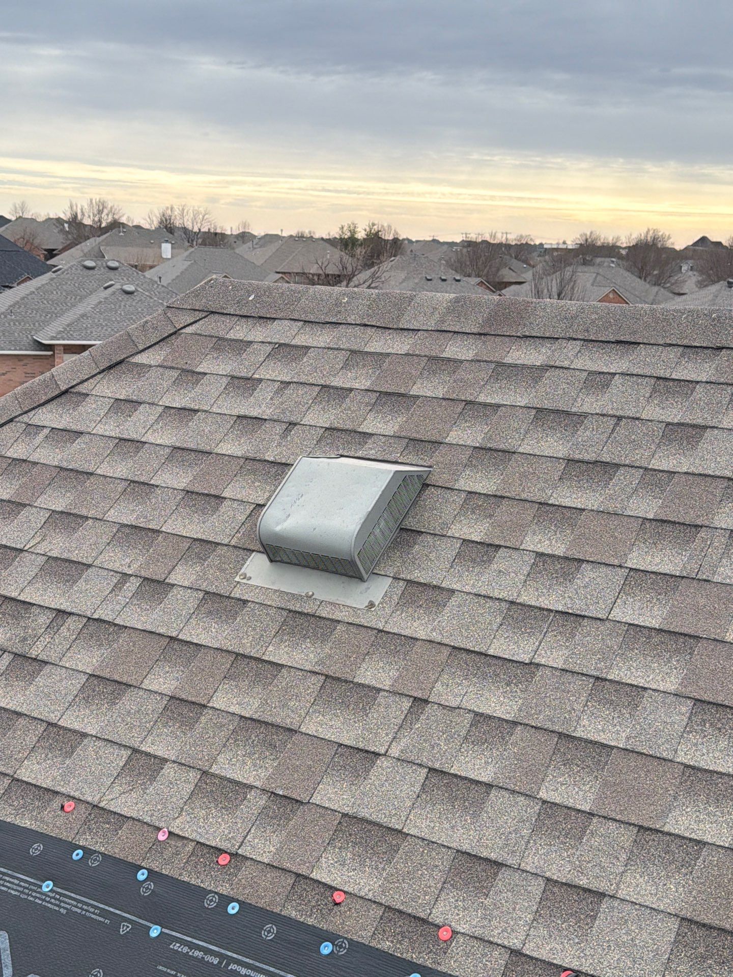 Roof Repair in Edmond, OK (Leak Fixed Before It Got Worse) by McCann's Roofing and Construction