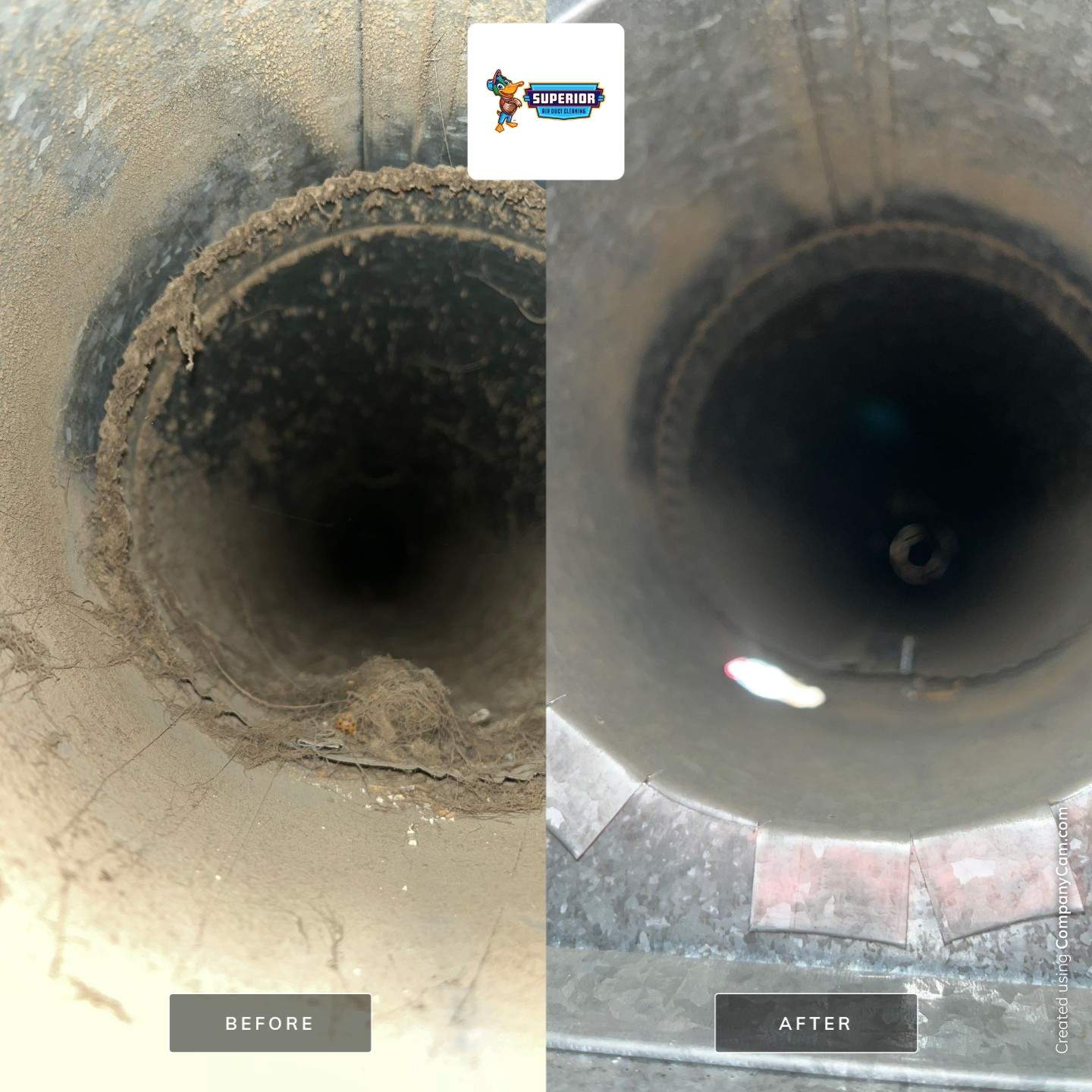 Air Duct Cleaning With a Vacuum Truck in Wellsville, OH by Superior Air Duct Cleaning