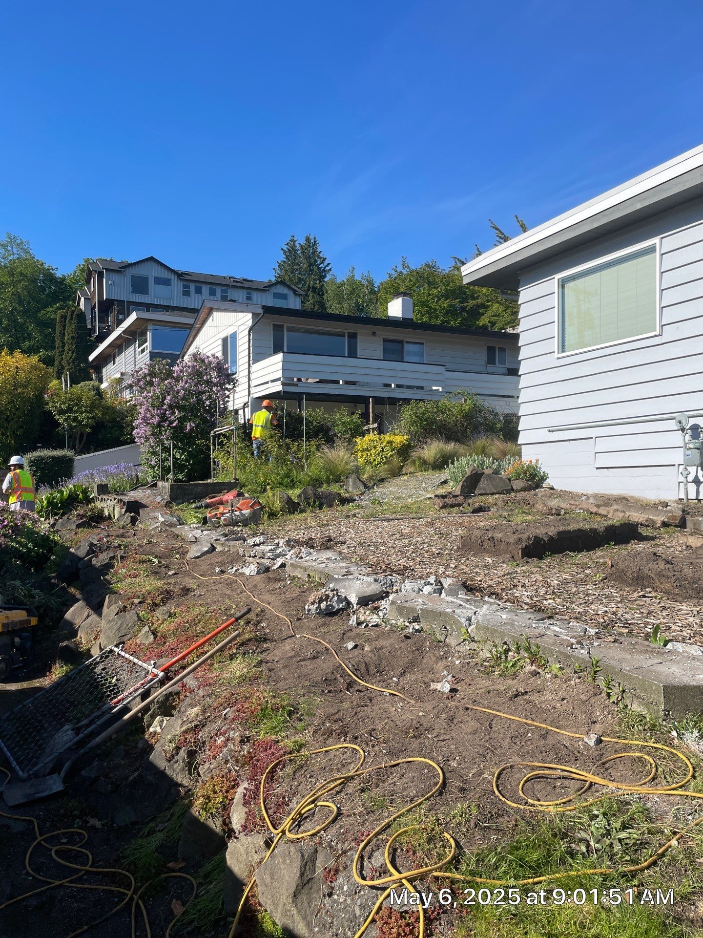 Retaining Wall & Fence Installation  by Jireh Asphalt & Concrete Inc 