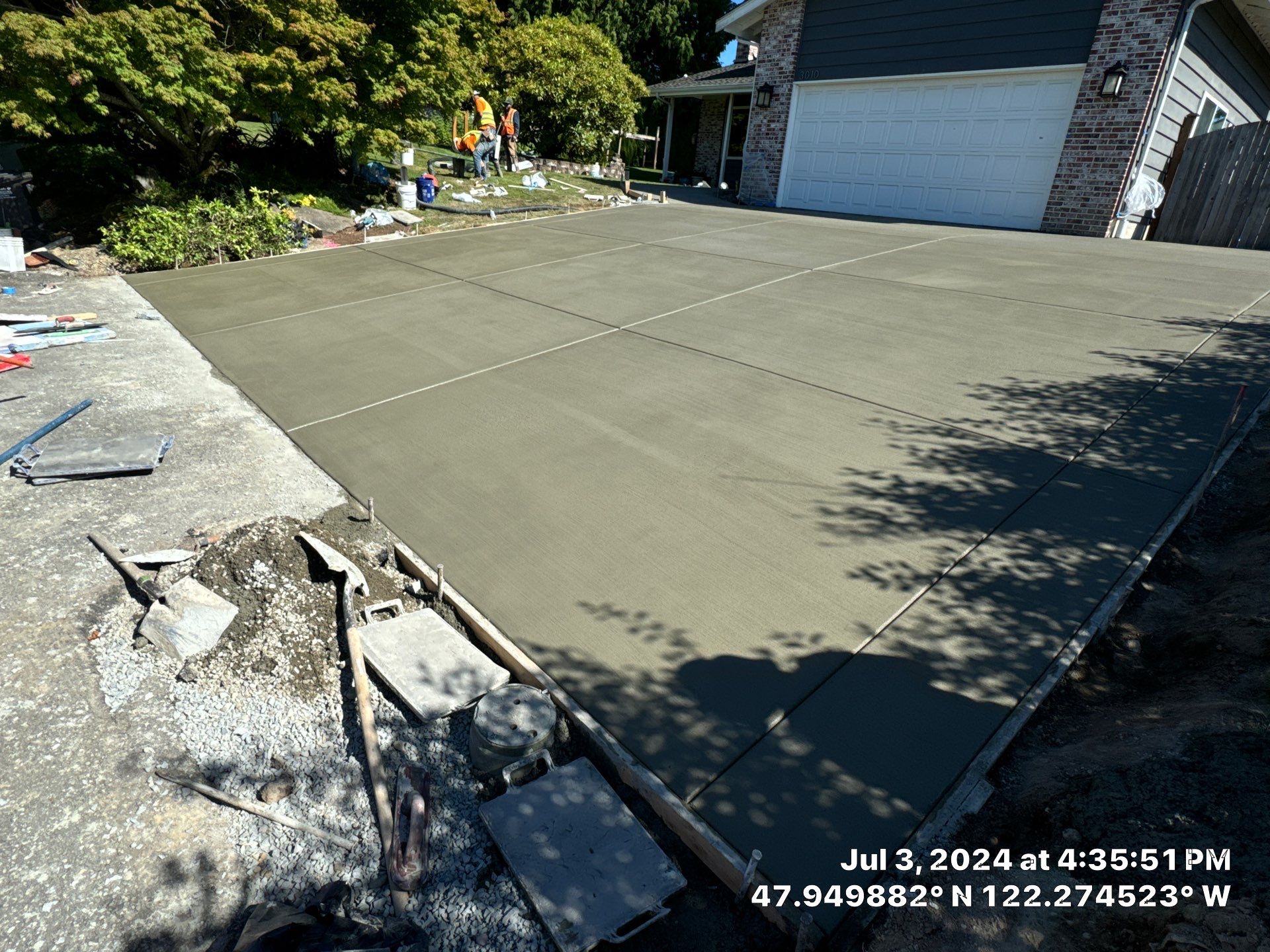 Jacob | Concrete Driveway  by Jireh Asphalt & Concrete Inc 