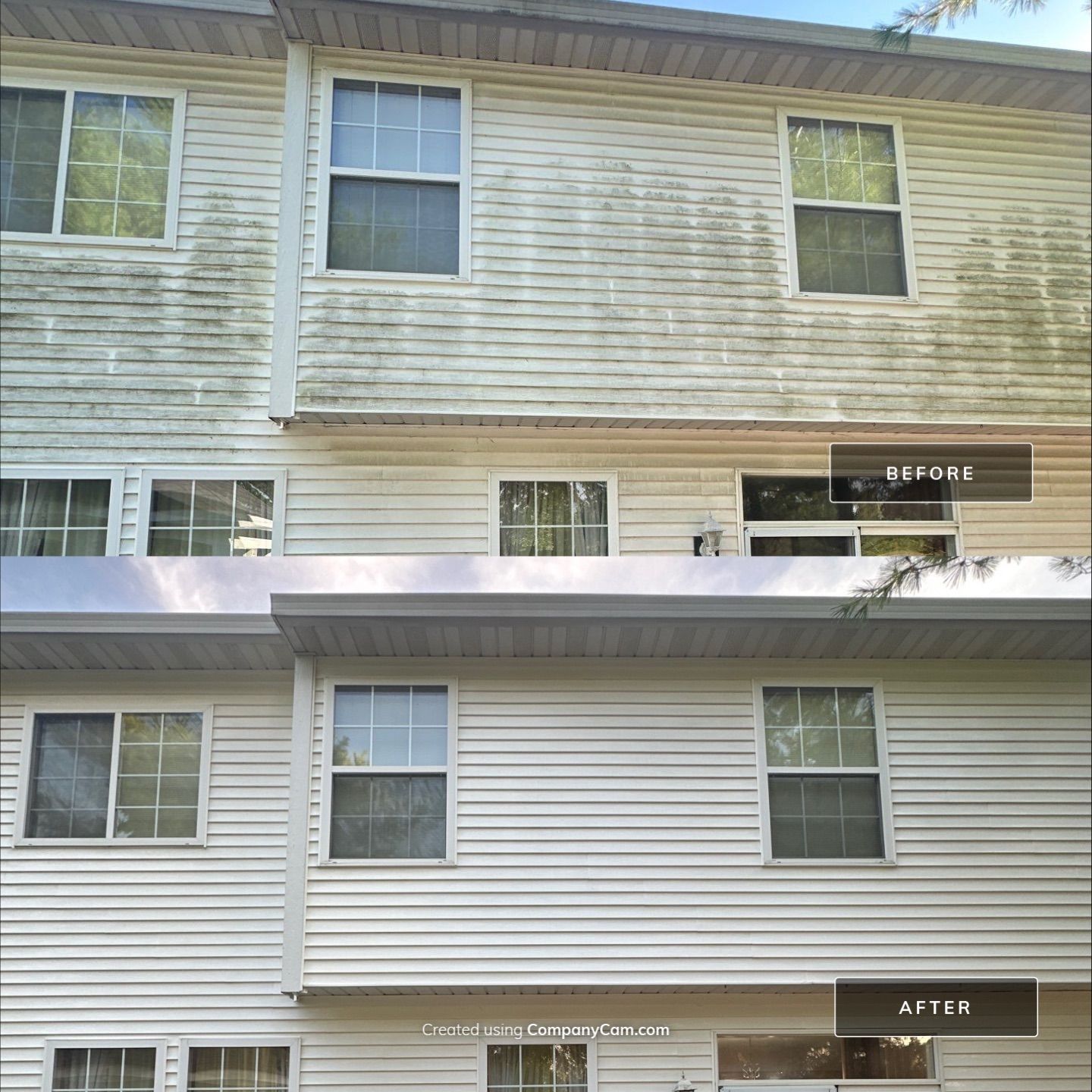 Project in Mundelein by Simmons Power & Soft Washing