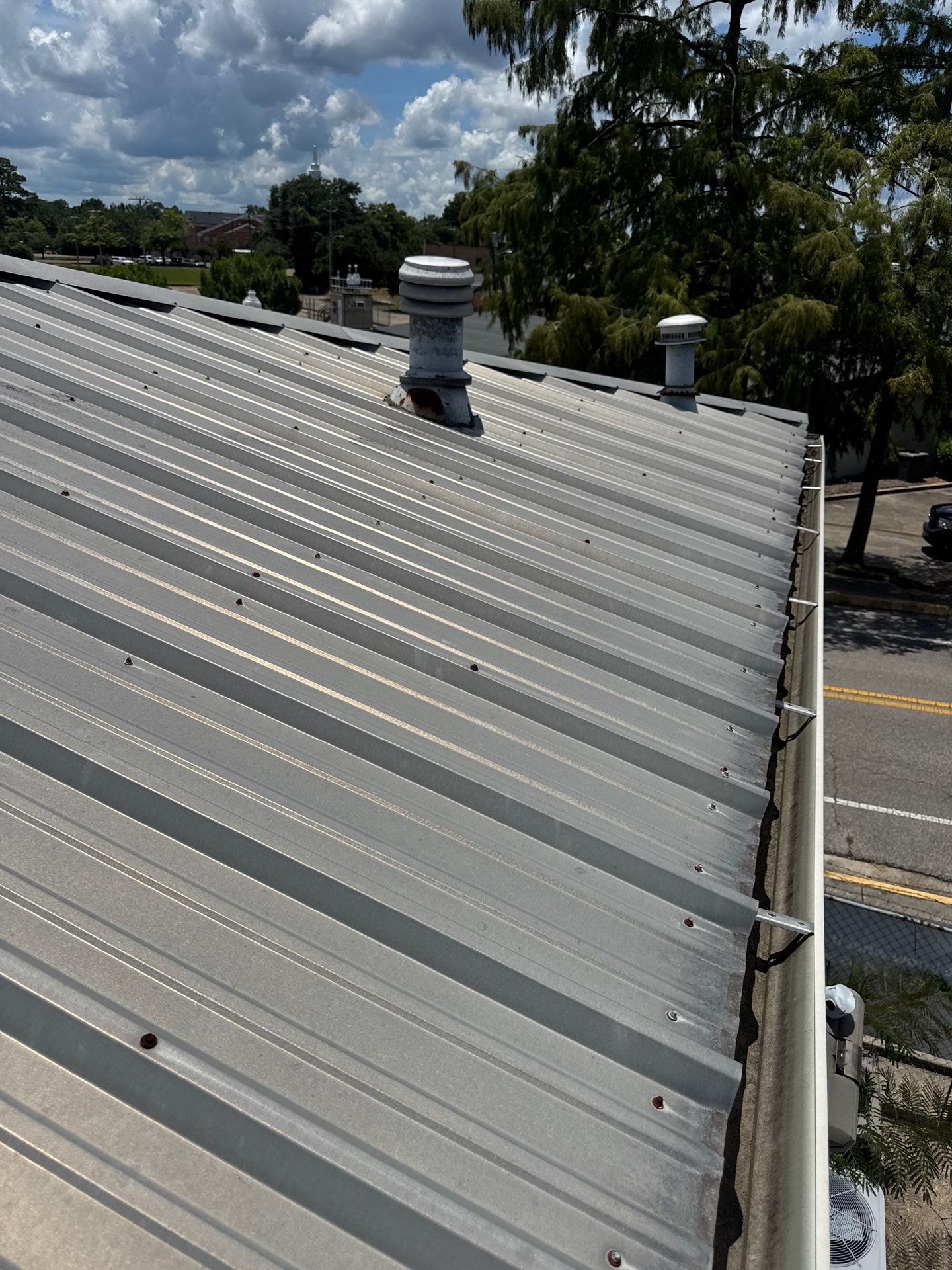 VFW Hattiesburg — Metal Roof Screw Replacement by Frontline Roofing