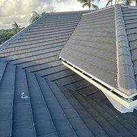 Boral Saxony 900 Plantation Dark Charcoal  by Total Roofing System The Metal Roof Experts