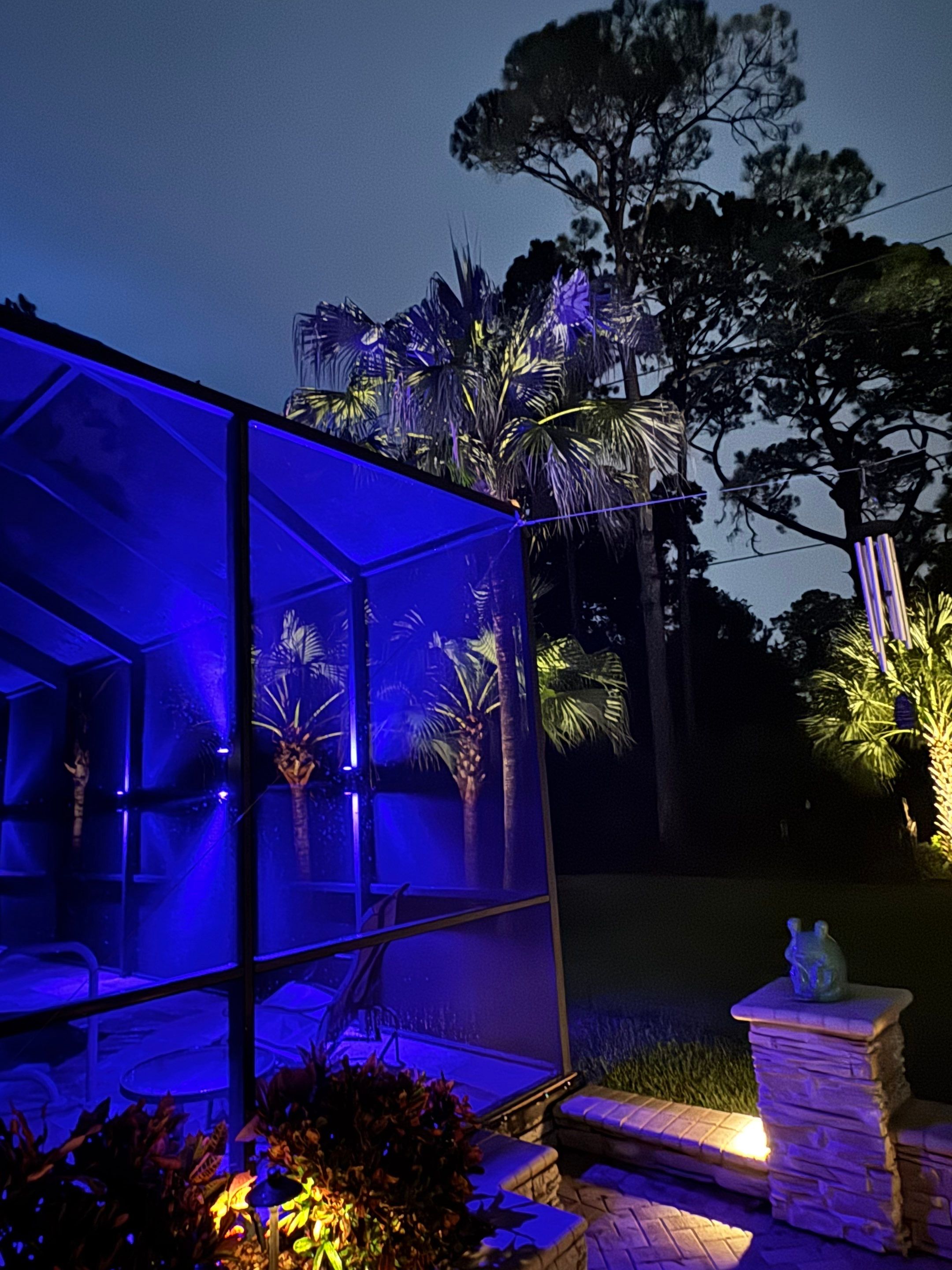 Landscape Lighting for Clearwater Home and Outdoor Living Space by Elegant Accents