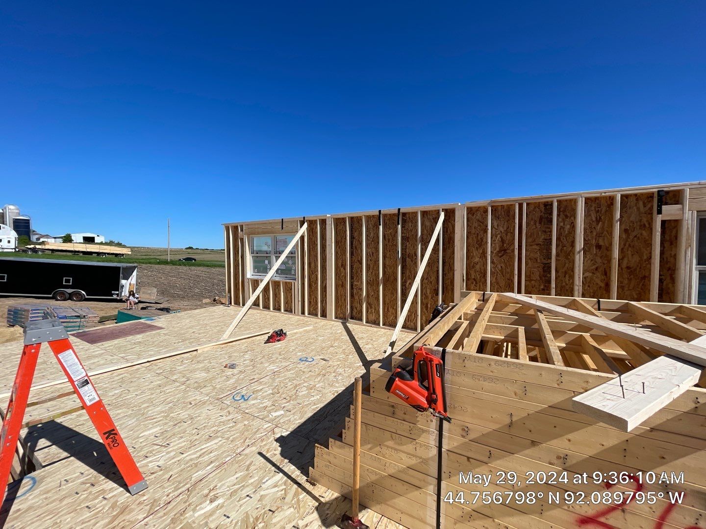 Elmwood, WI Build by Bauer Estates LLC