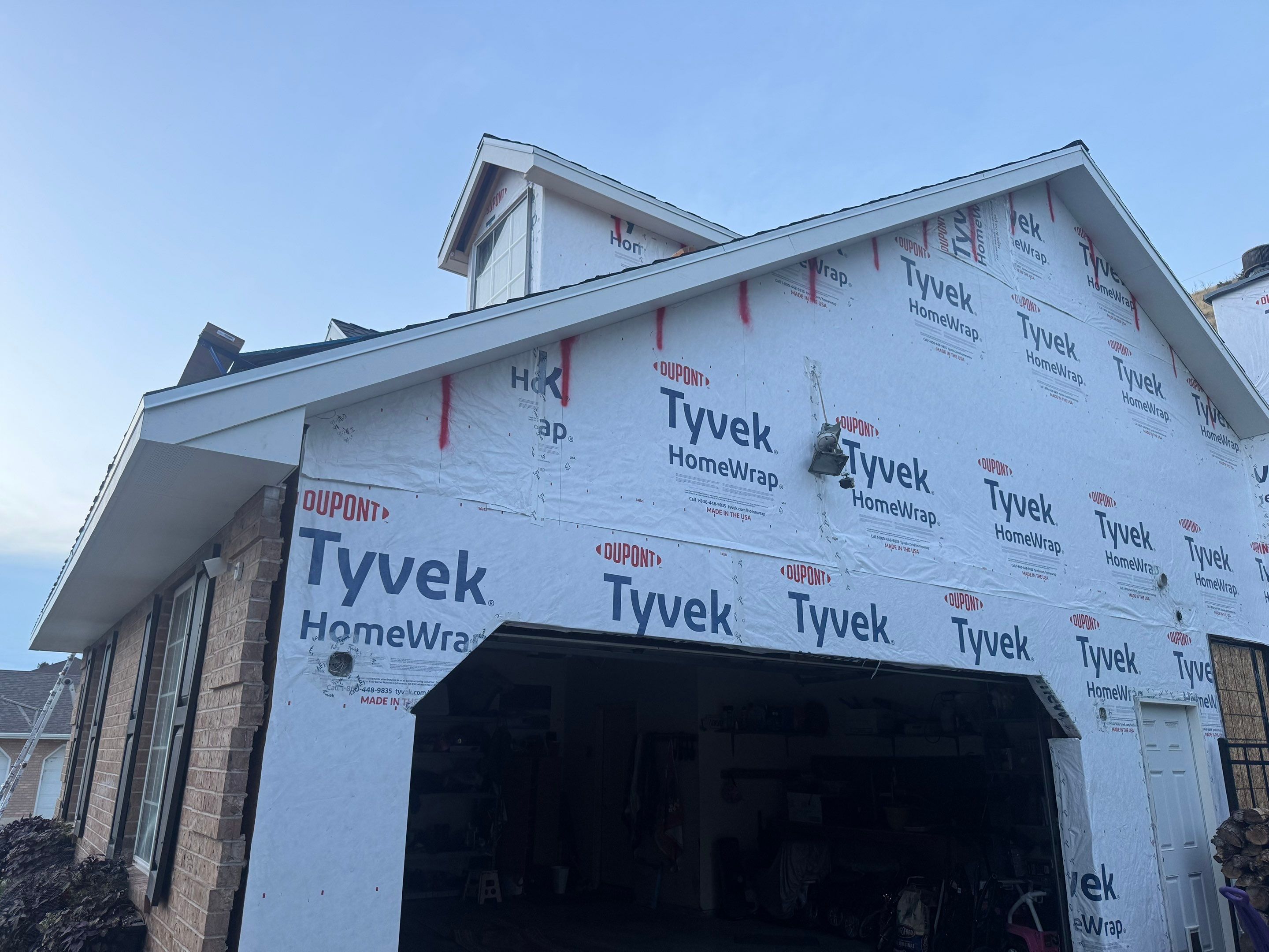 American Fork | Custom Hardie Smooth Siding | Dove Wing & White Dove by Ideal Siding Utah