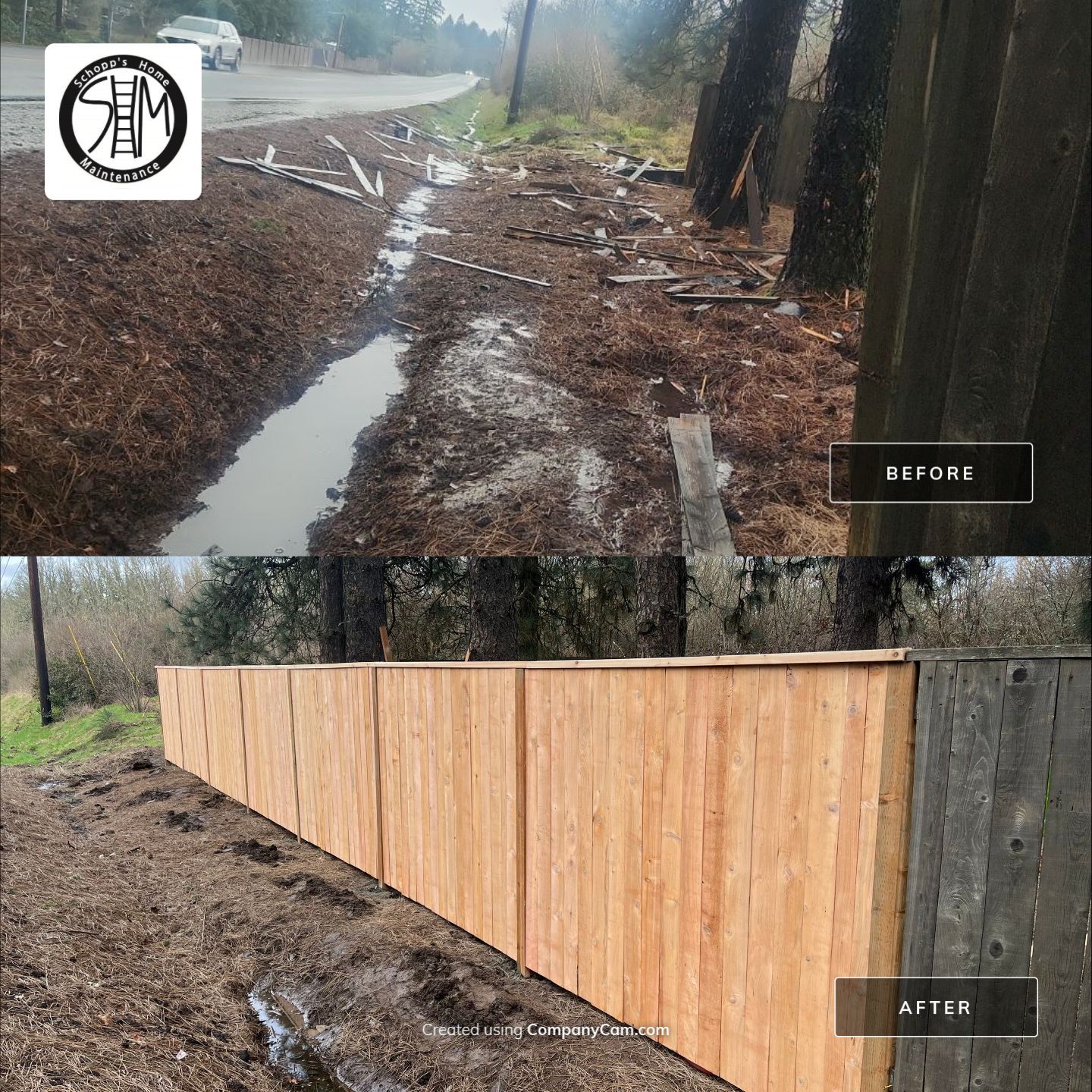 Hillsboro Fence Repair by Paul Schopp