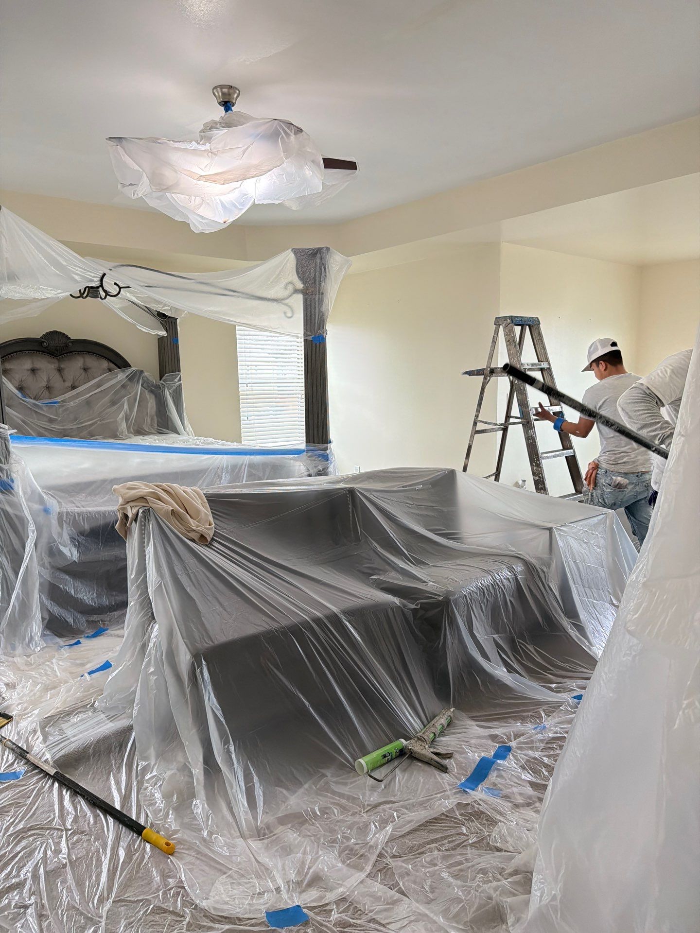 Interior Ceiling Painting & Targeted Repairs by Praise God Painting, LLC