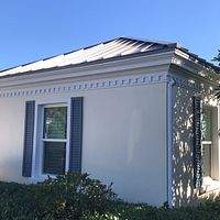 .032 Aluminum 1.5" Mechanical Seam Medium Bronze by Total Roofing System The Metal Roof Experts
