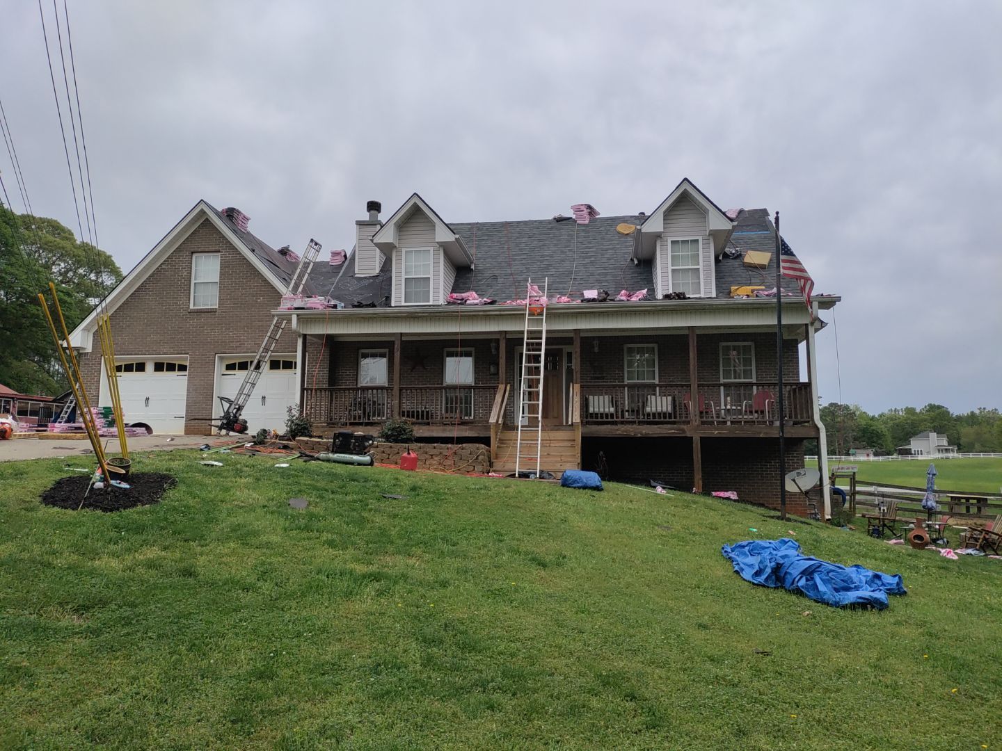 Residential Roofing Installation using Owens Corning by Inspector Roofing and Restoration