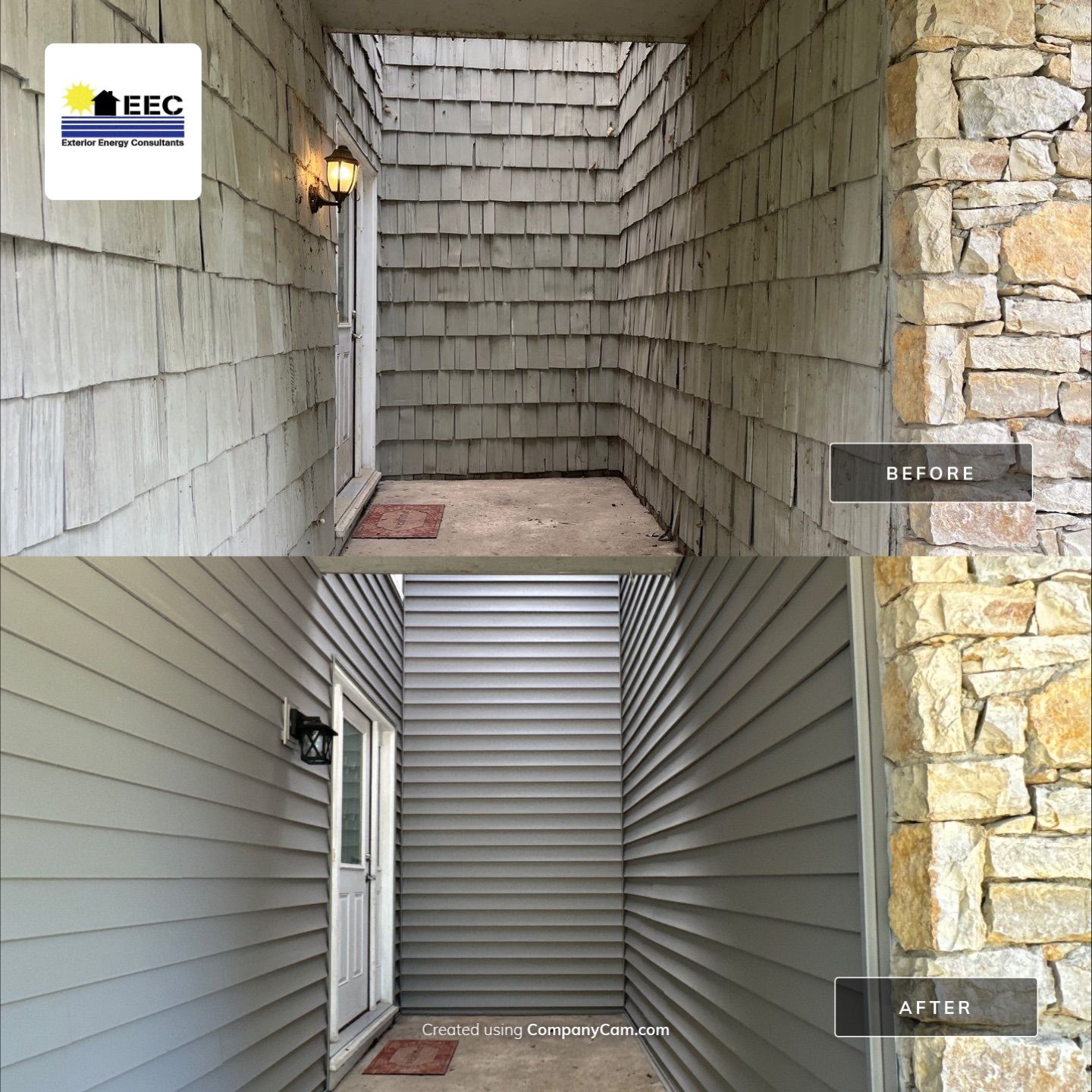 BYE BYE Wood Shakes by EEC Windows, Siding & Roofing