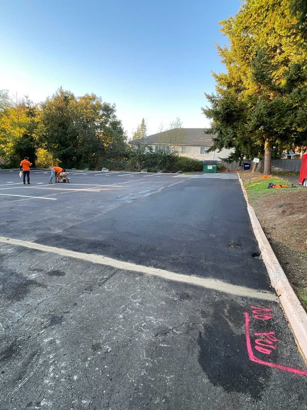 Dana | Asphalt Parking Lot Repair, Sealcoat & Striping by Jireh Asphalt & Concrete Inc 