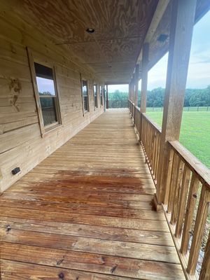 Cabin using Wood Sealant
