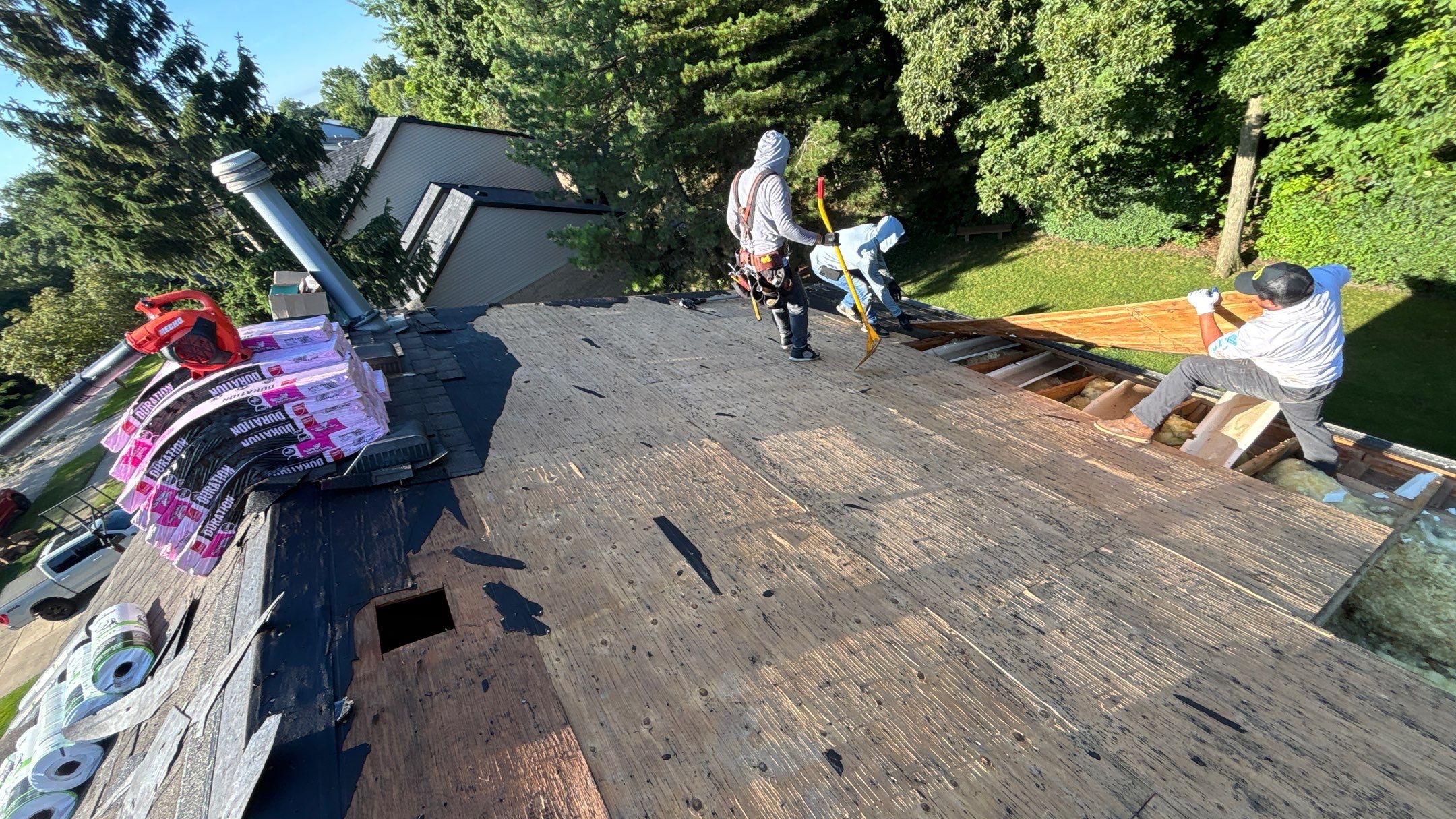 Siding Replacement using Alside D5" Flagship Brown by 180 Contractors