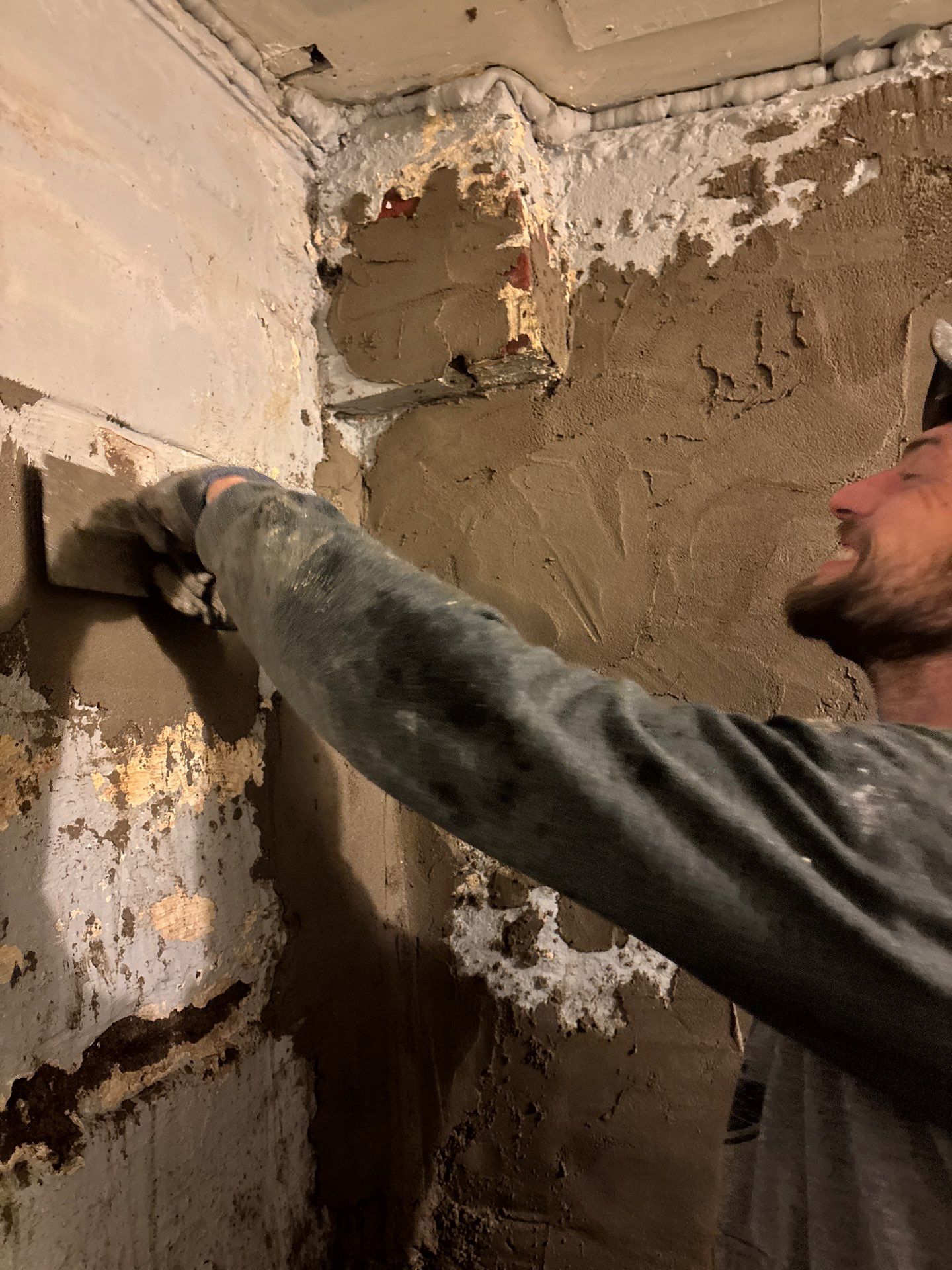 Retrofitting Drainage Board for Rachel by Waterproofing Northeast