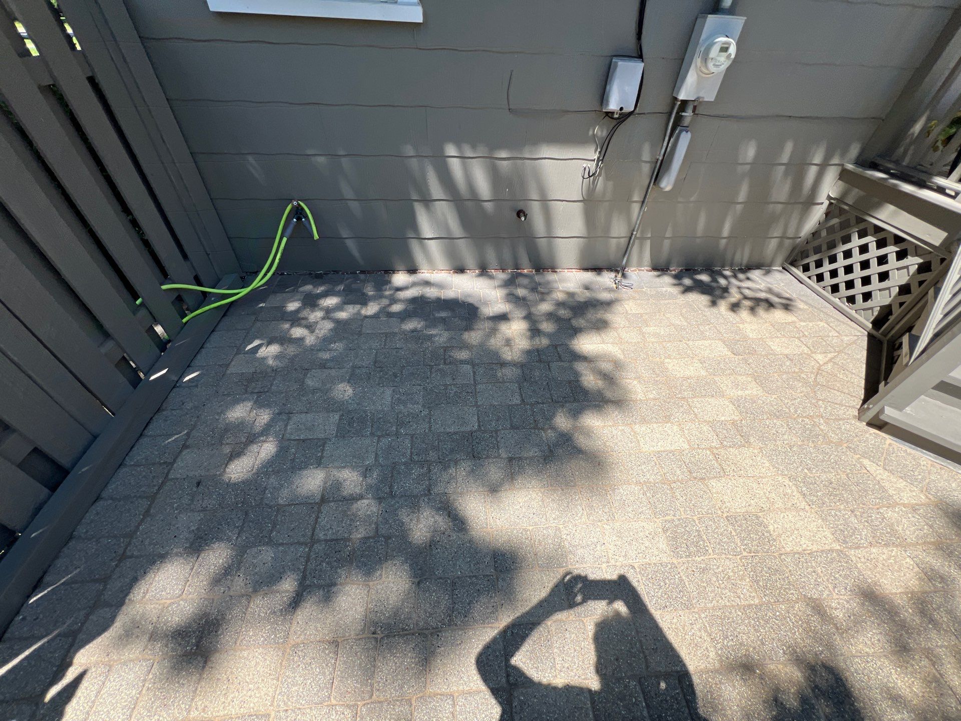Brick paver cleaning and sealing by Northern Power Washing LLC.