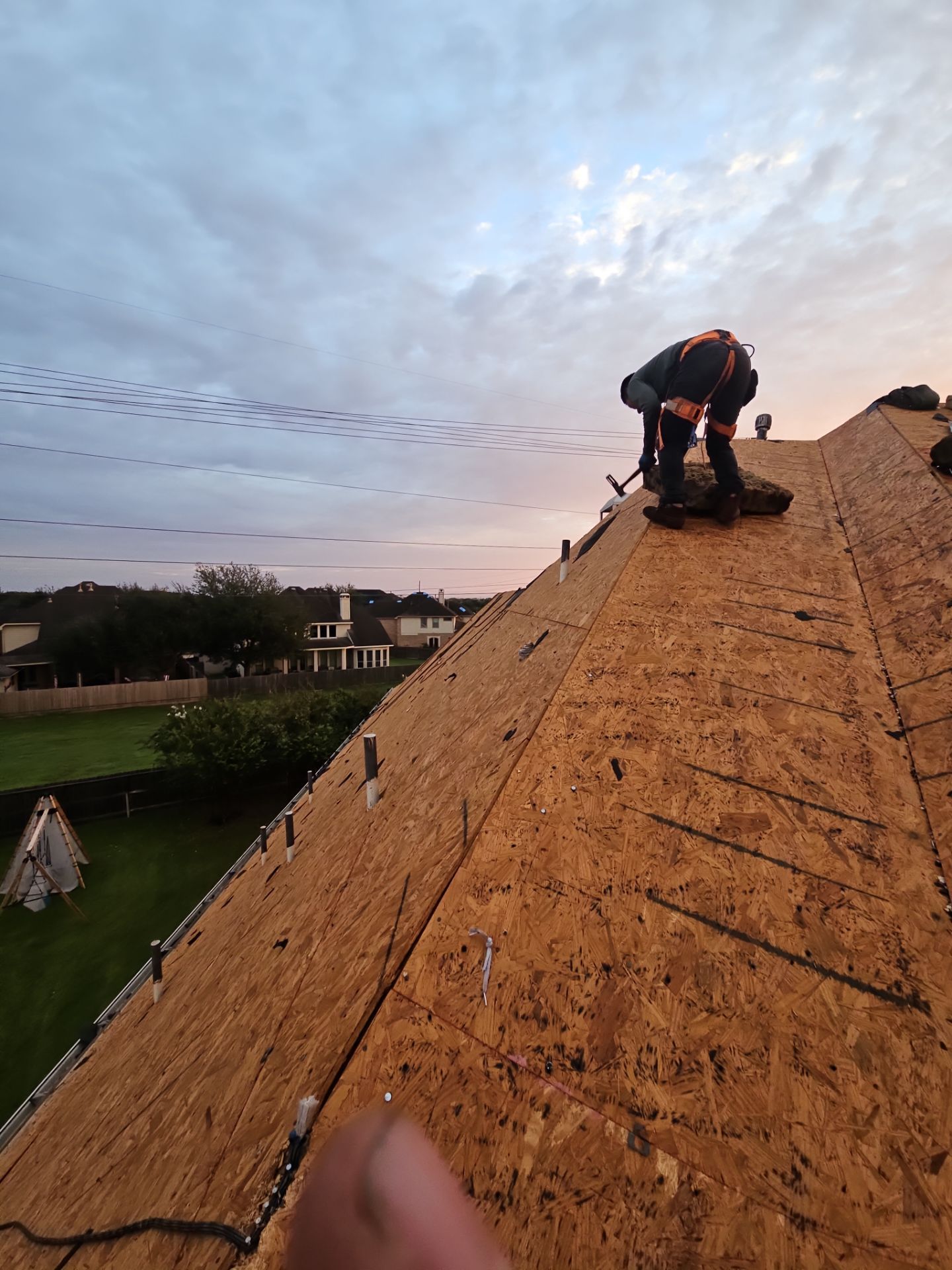 Project in Sugar Land by Motion Roofing