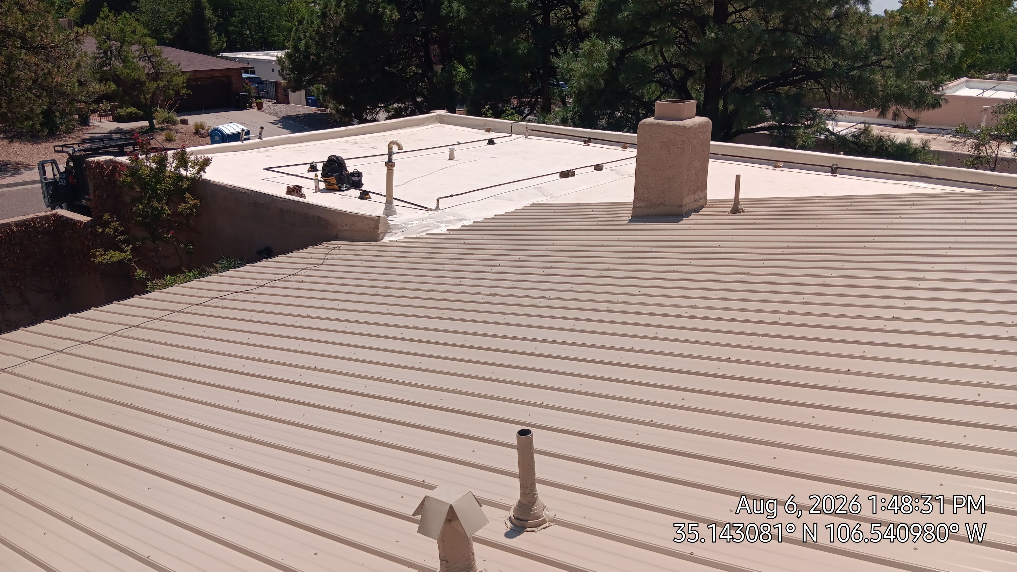 TPO Roof Replacement and Skylight Upgrade in the Northeast Heights, Albuquerque by Doyle Roof Masters Inc