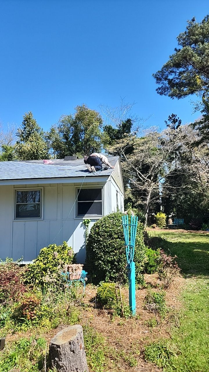 Residential Roofing Installation using Owens Corning Duration-Harbor Blue  by Indigo State Roofing
