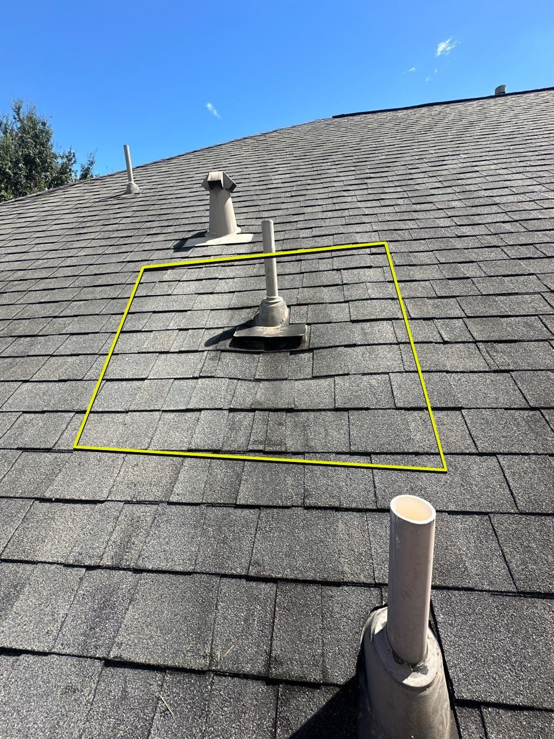 Hail Damage using Owen's Corning Duration (Lifetime) Shingles by Roof Repair Company