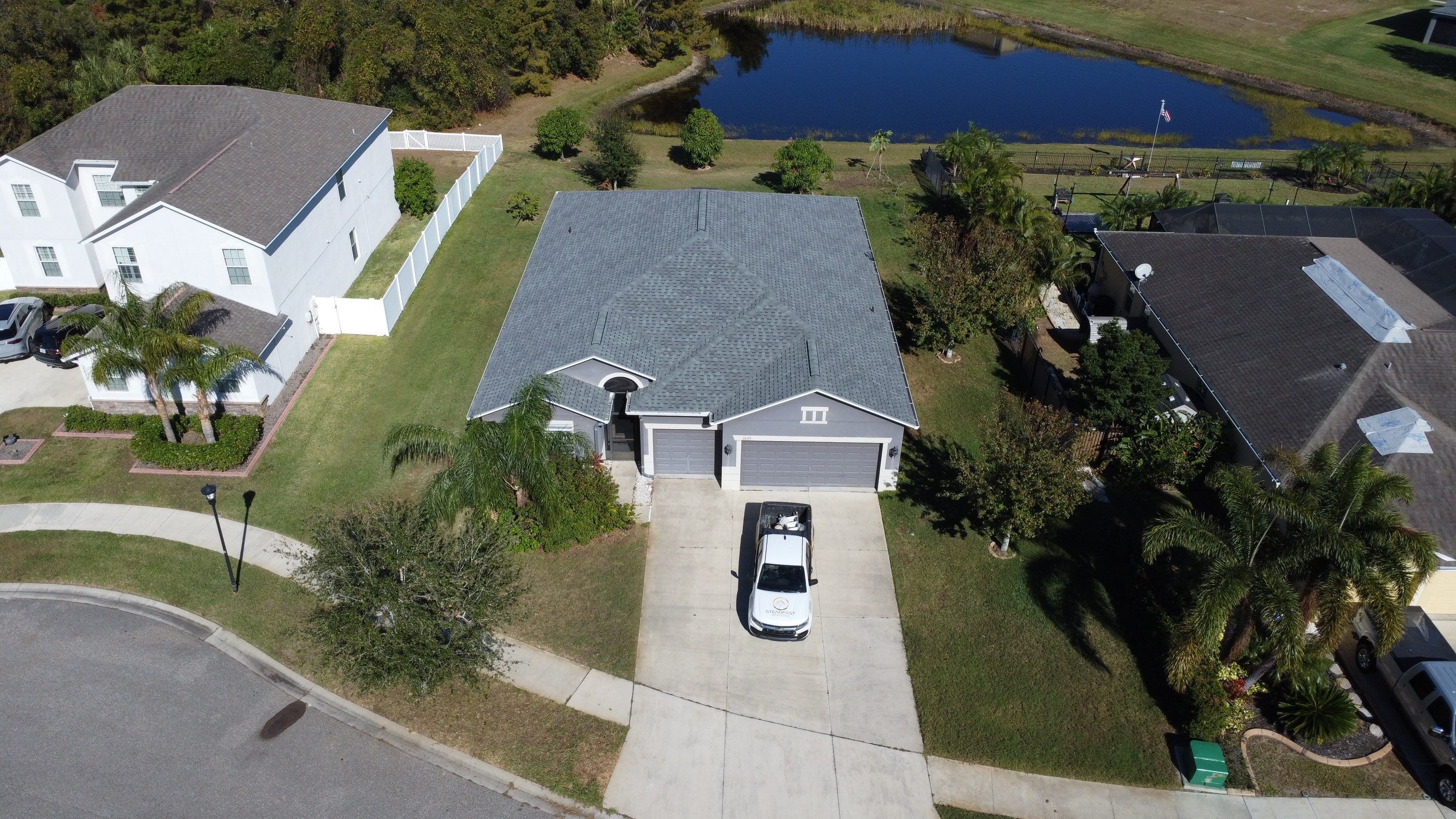 Roof Replacement in Ruskin FL. by Steadfast Roofing 