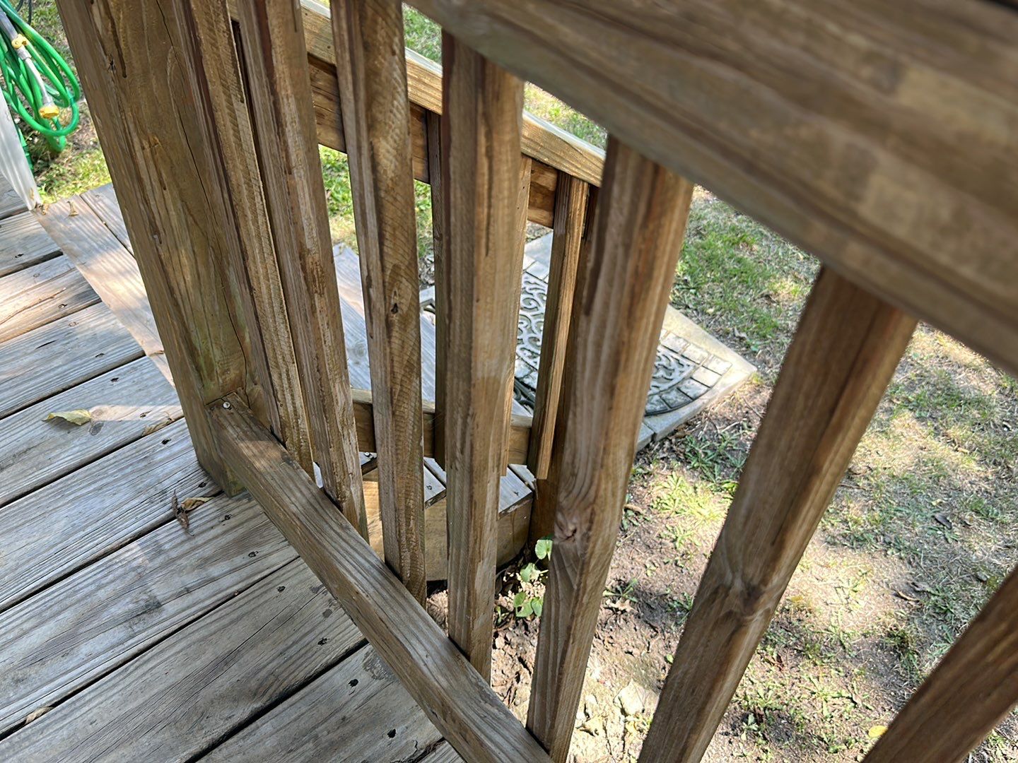 Weathered Deck using Wood Sealant by DuraSeal