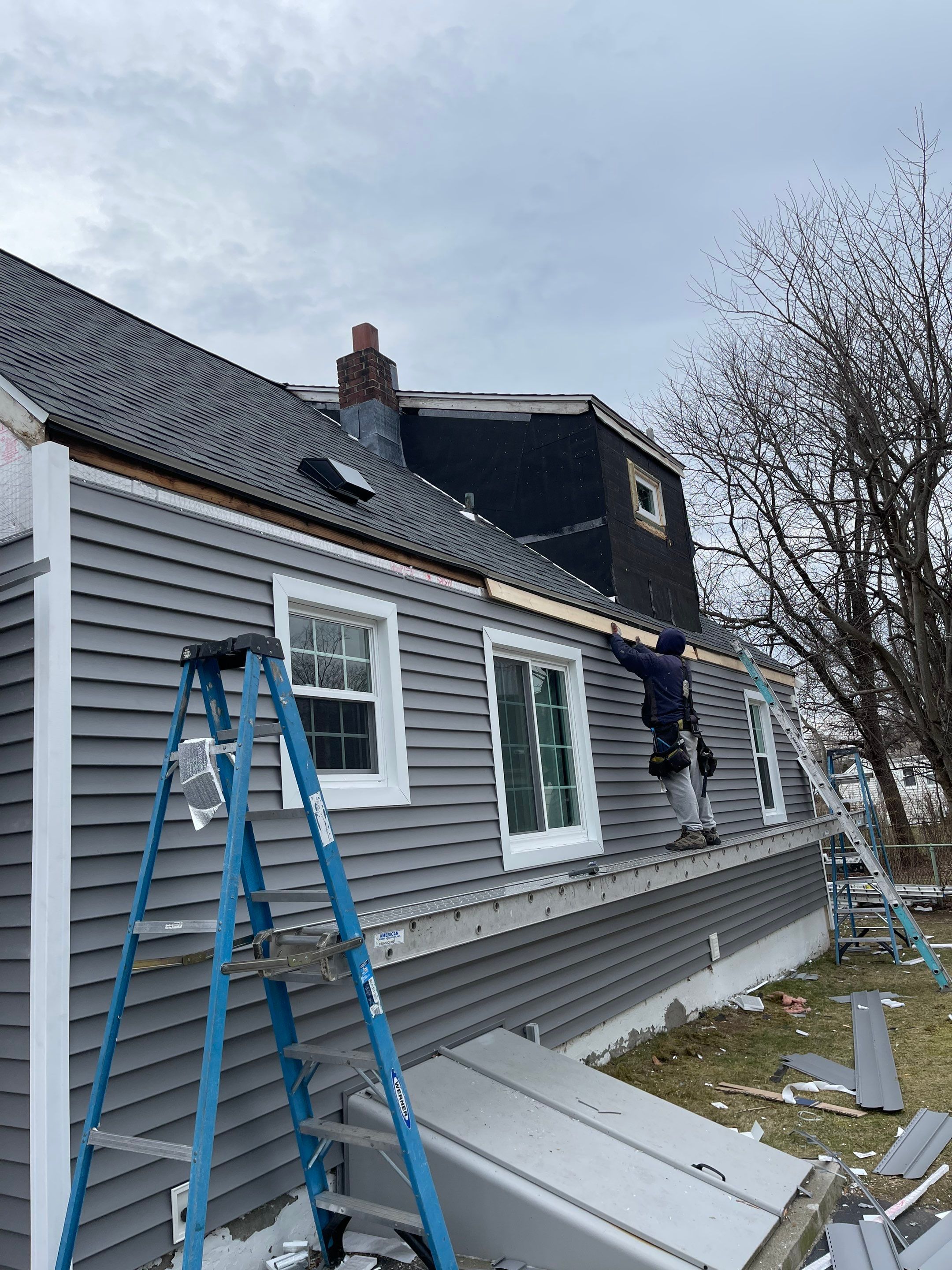Transform your Home's Exterior with Our Roofing, Siding, Windows, and Carpentry services by A Plus Exterior