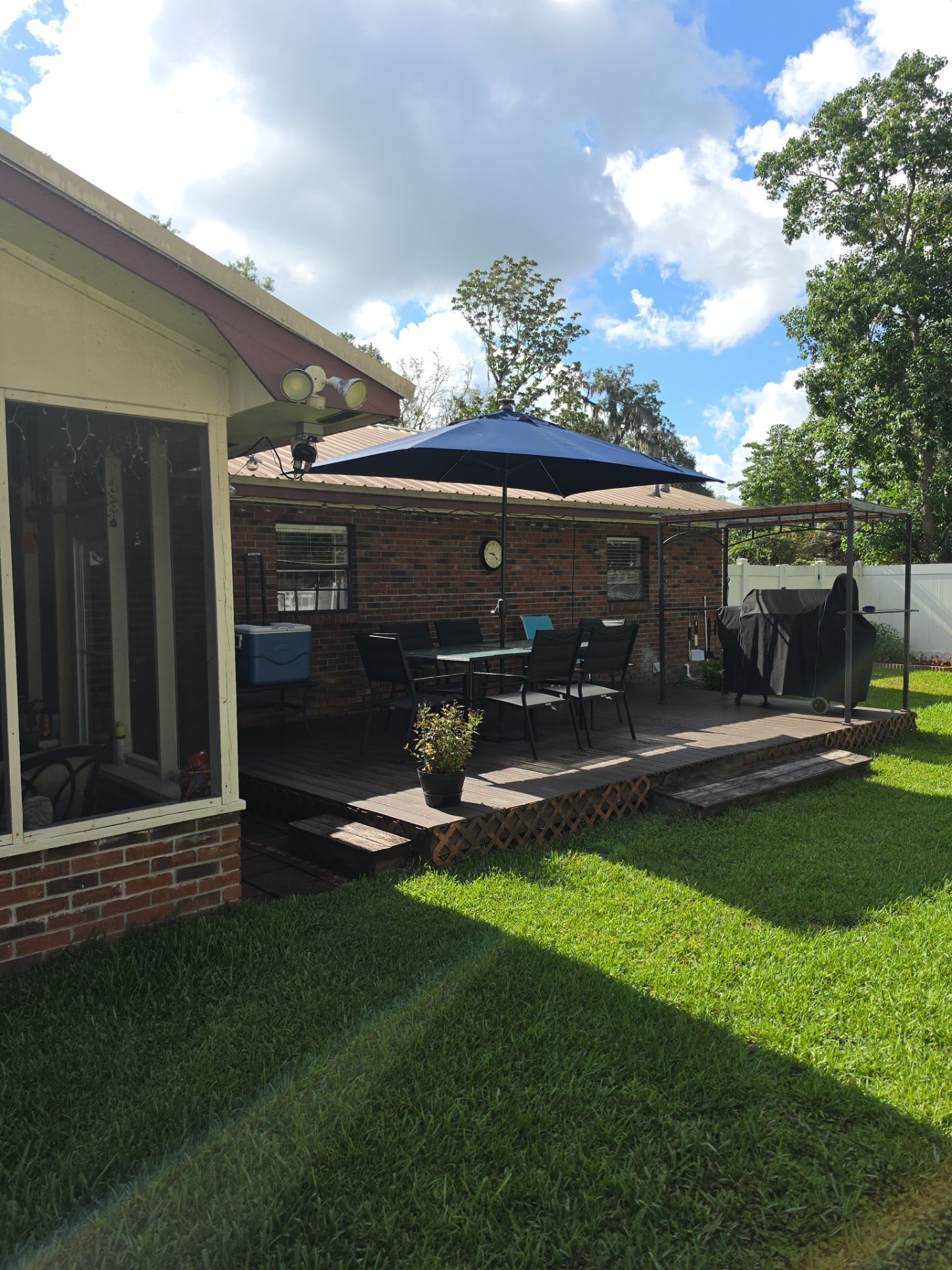 Energy-Efficient White Vinyl Window Replacement in Lake City, Florida by Windows & Doors Store