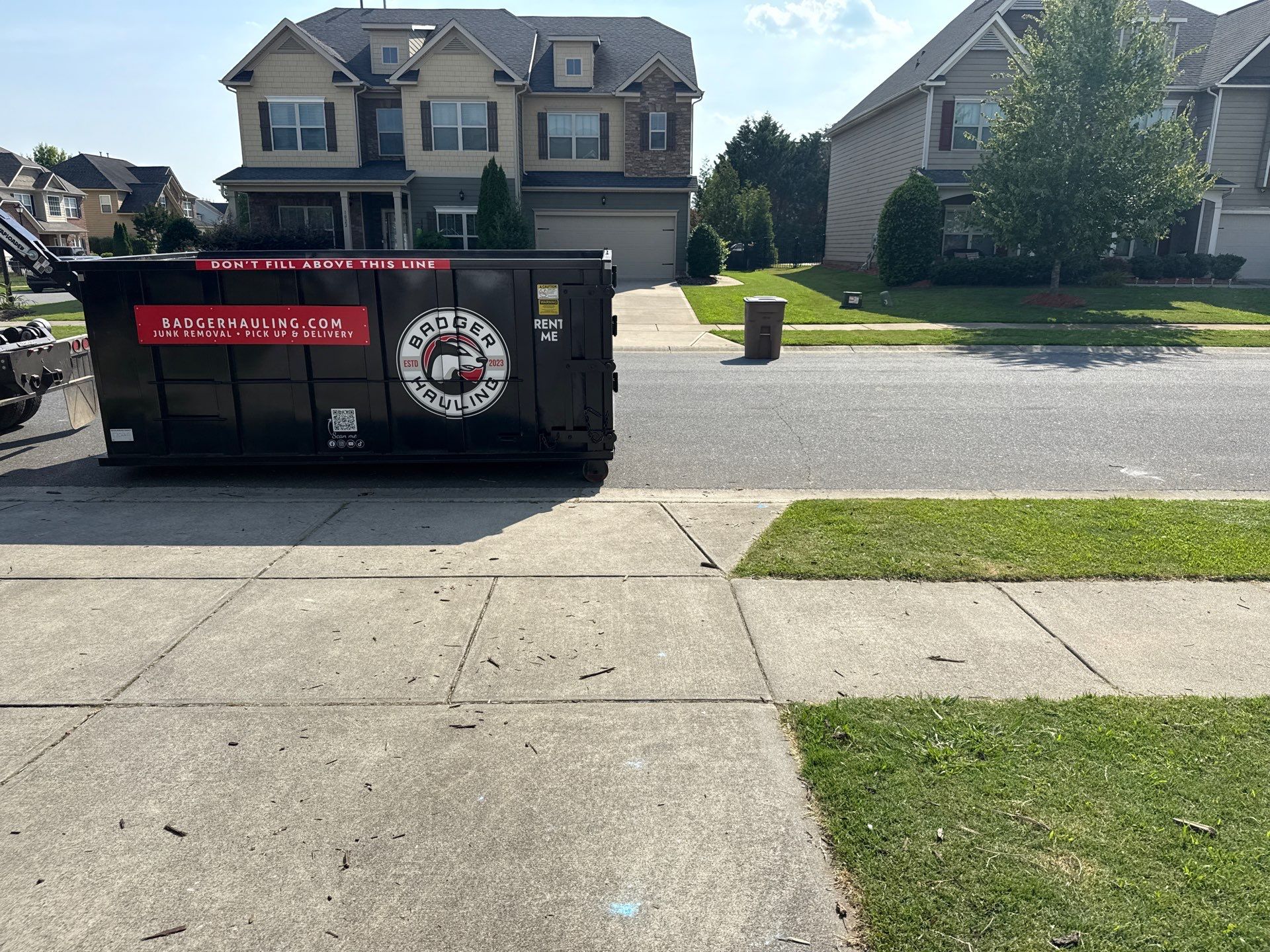 Project in Indian Trail by Badger Hauling