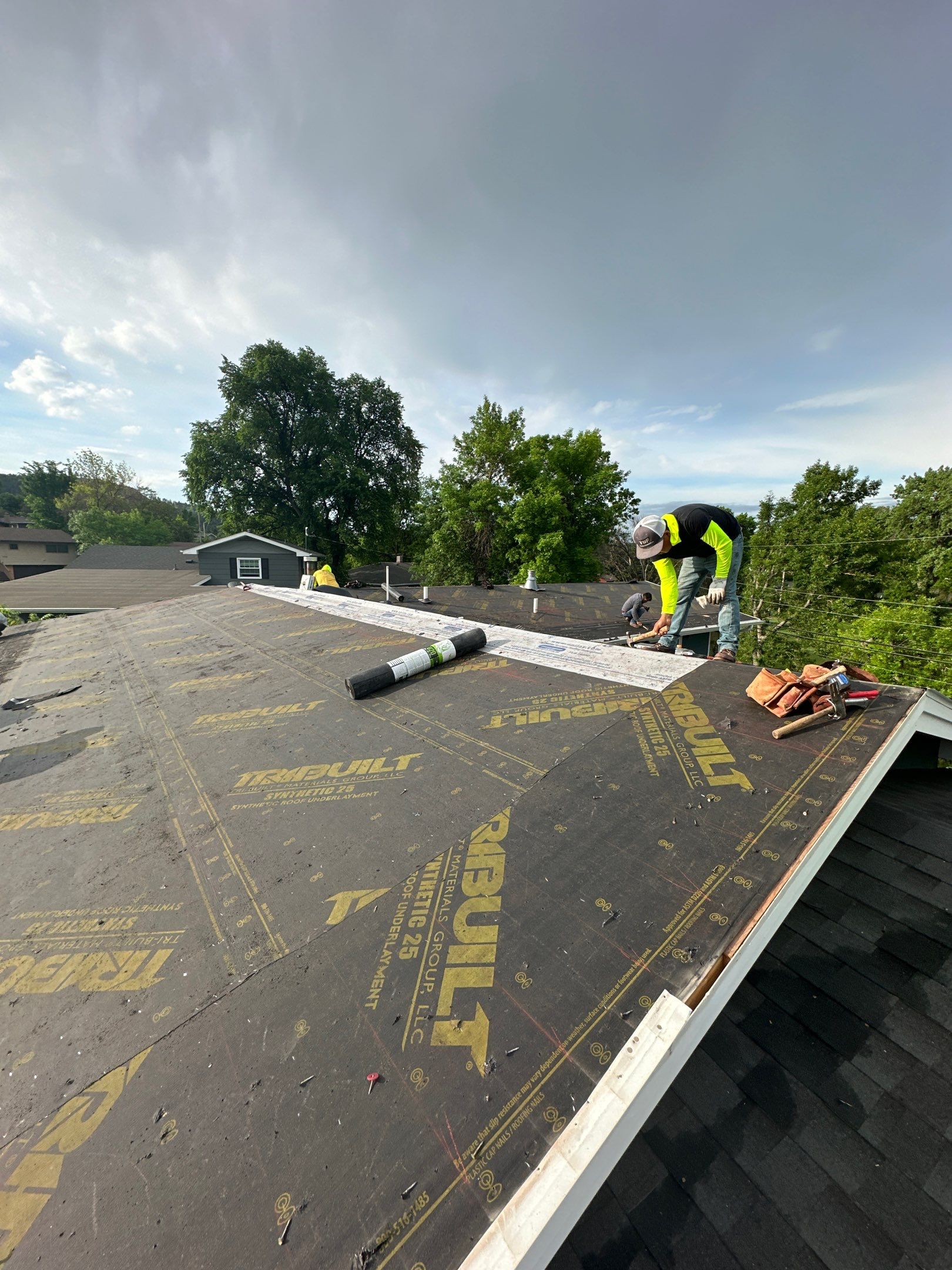 Residential Roofing Installation using Malarkey Shingles by Weather-Tite Exteriors LLC