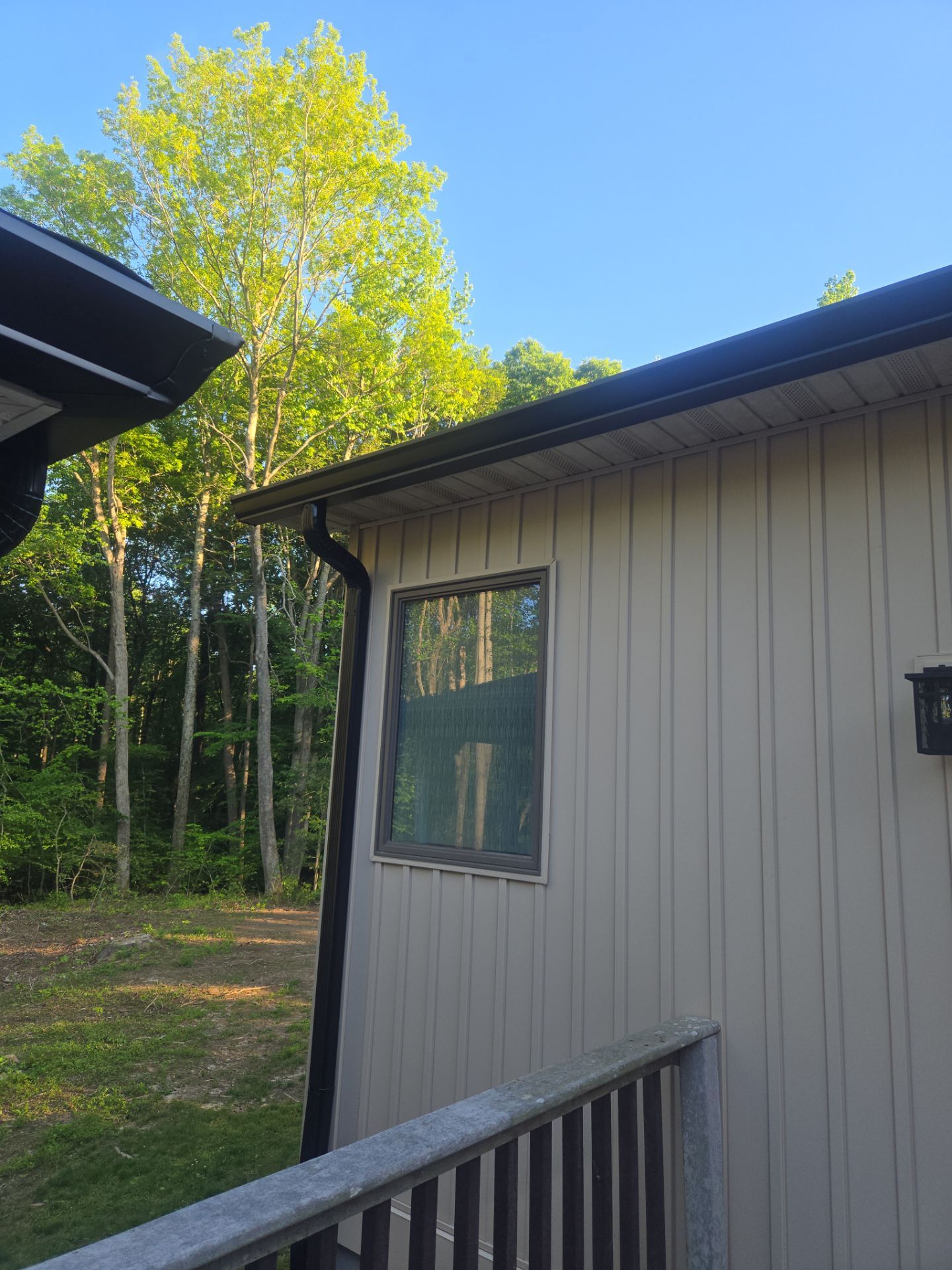 Window replacement with minor carpentry and siding/gutter replacement. by Window Depot of Annapolis