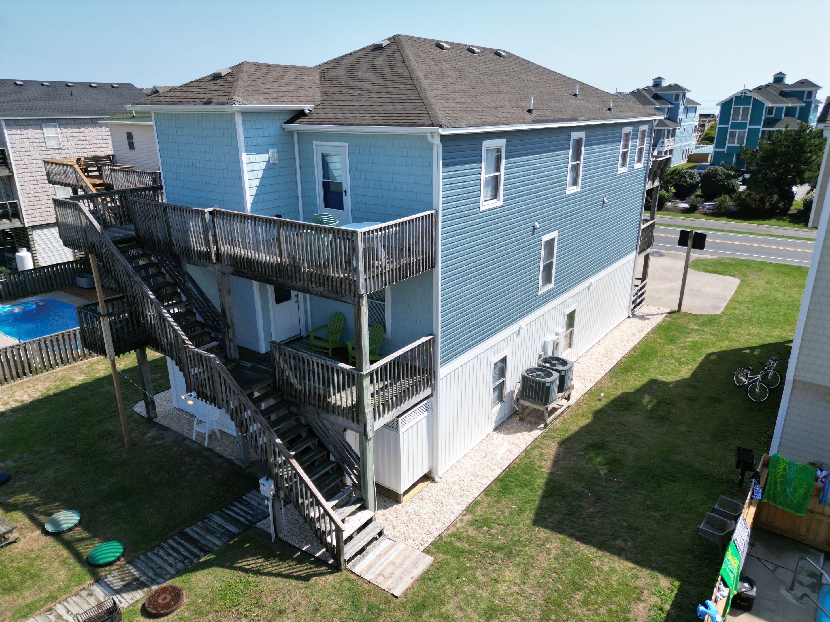 From Bland to Blue by Gallop Roofing & Remodeling, Inc.