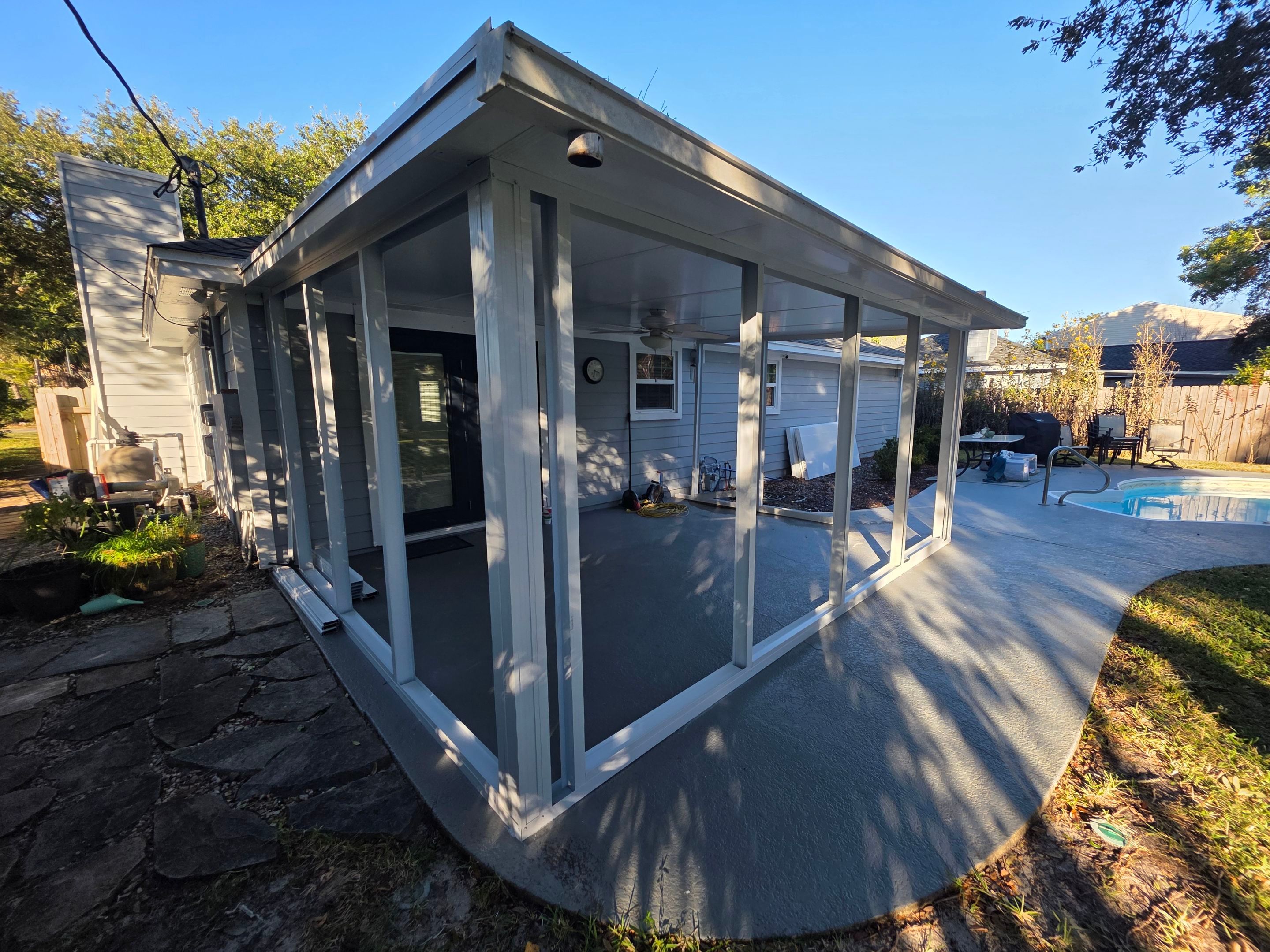 Patio Cover to Glass Room in Mary Esther, FL by Titan Sunrooms