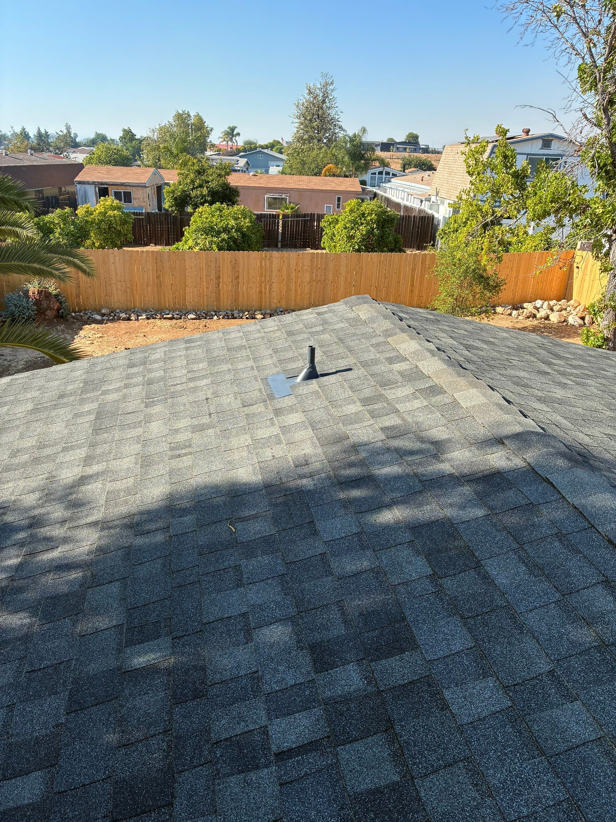 Residential Roof Replacement and Structural Decking Repairs in Wildomar by Reliable Roofing San Diego Inc.