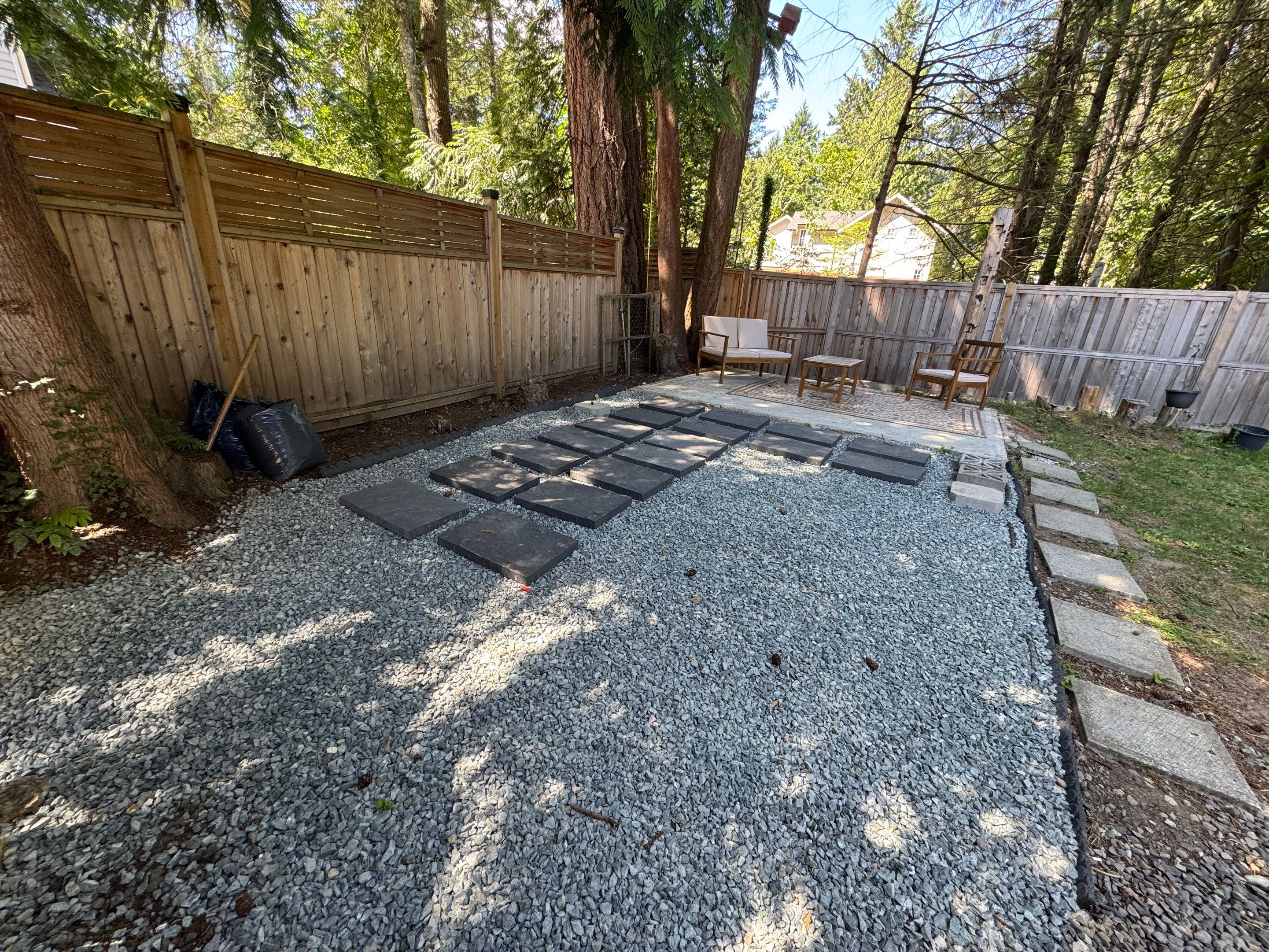 Backyard Refresh with Slab Installation & Garden Beds by Habanero Garden and Exterior Care