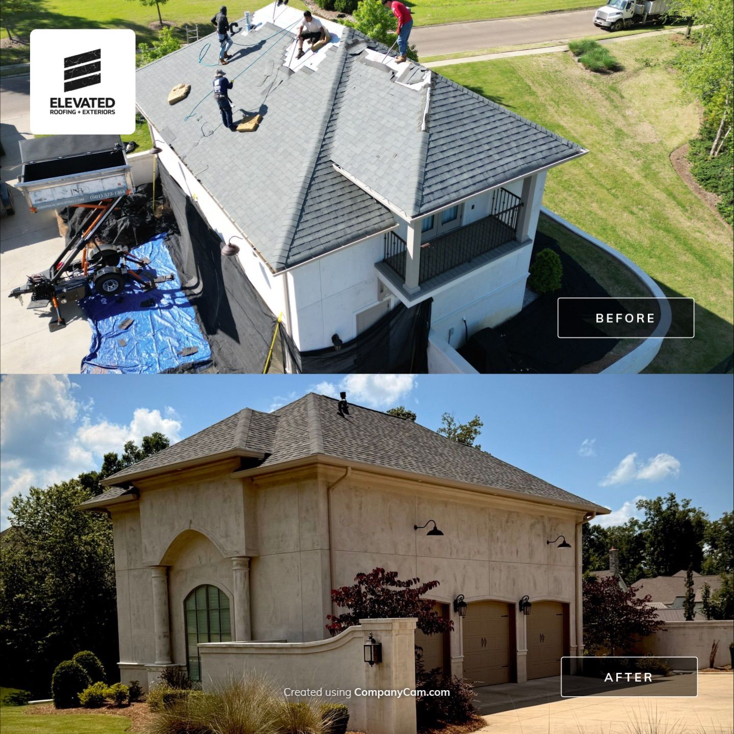 Full Roof Replacement Reunion Subdivision – Madison, MS| Insurance Claim Recovery by Elevated Roofing + Exteriors