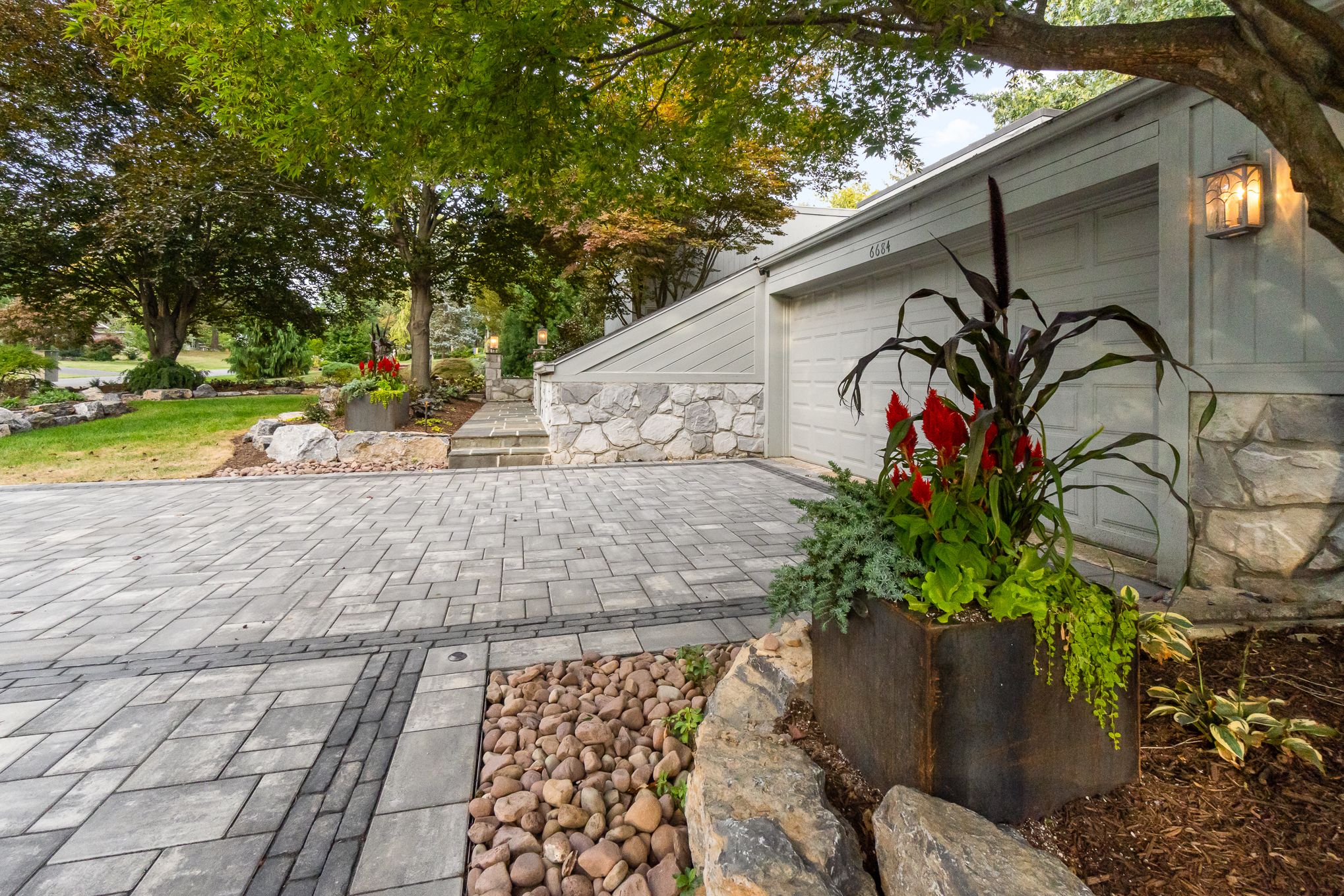 Penn National Project by Potted Luck Landscape