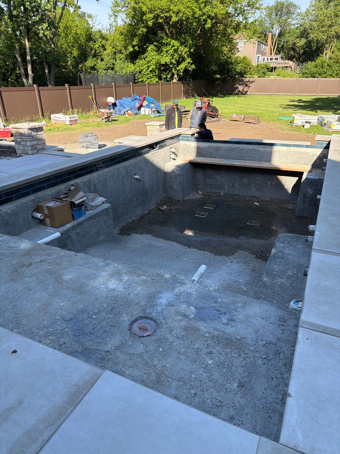 Swim Spa - Jet Benches - Spillover - French Riv by North Shore Pool & Spa