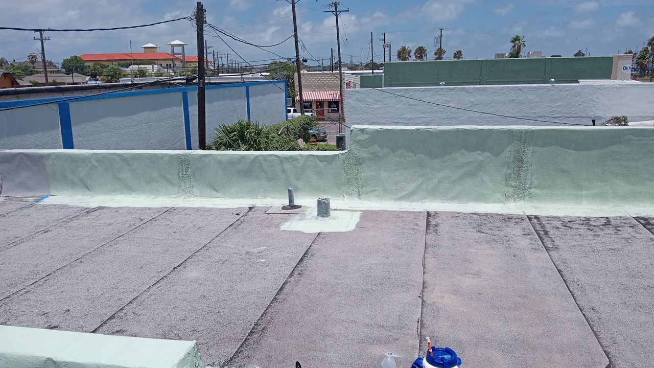 Market Street Coating by Bayfront Roofing and Construction