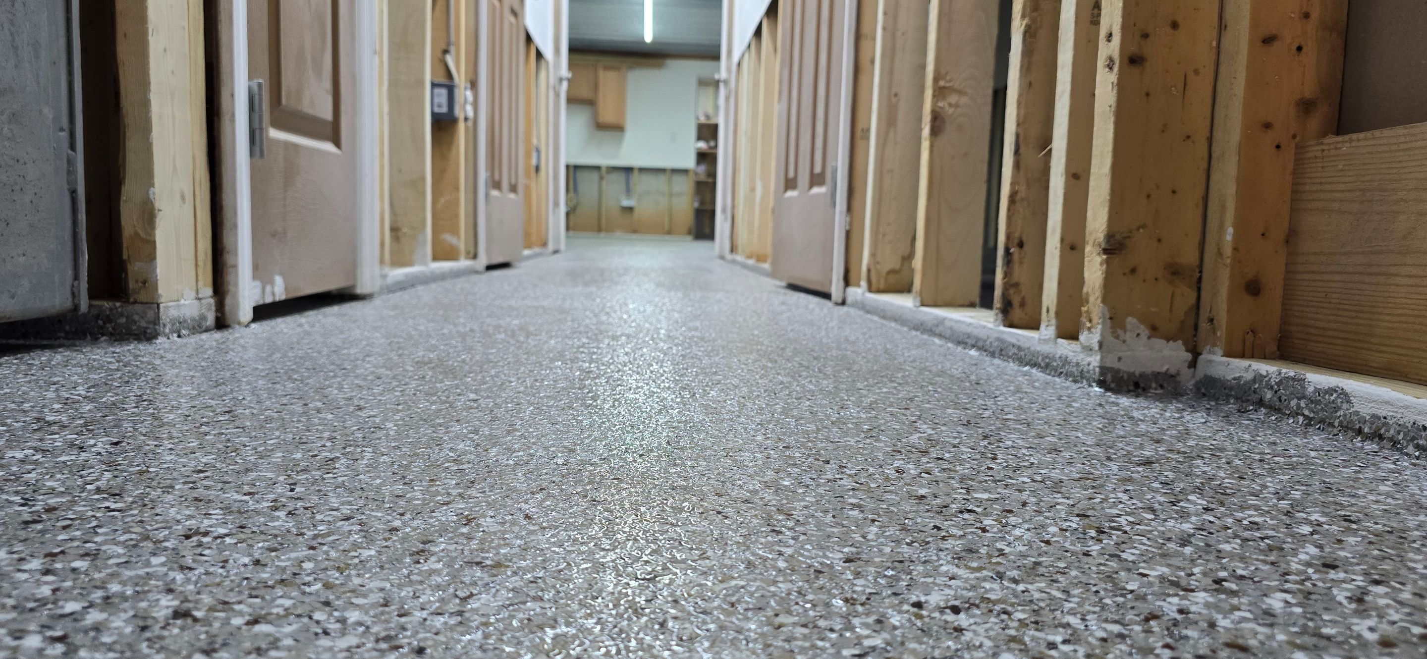 Bunker using Creekbed by Elite Floor Solutions