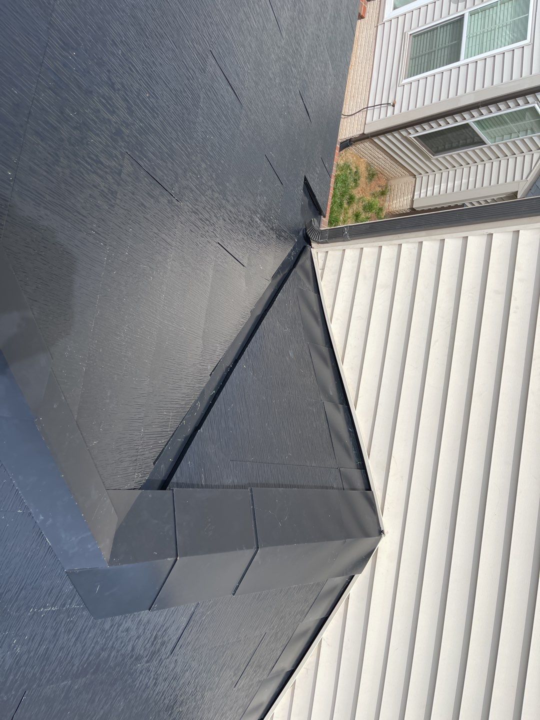 Tesla Solar Roof using Tesla Solar Roof V3 tiles by American Home Contractors