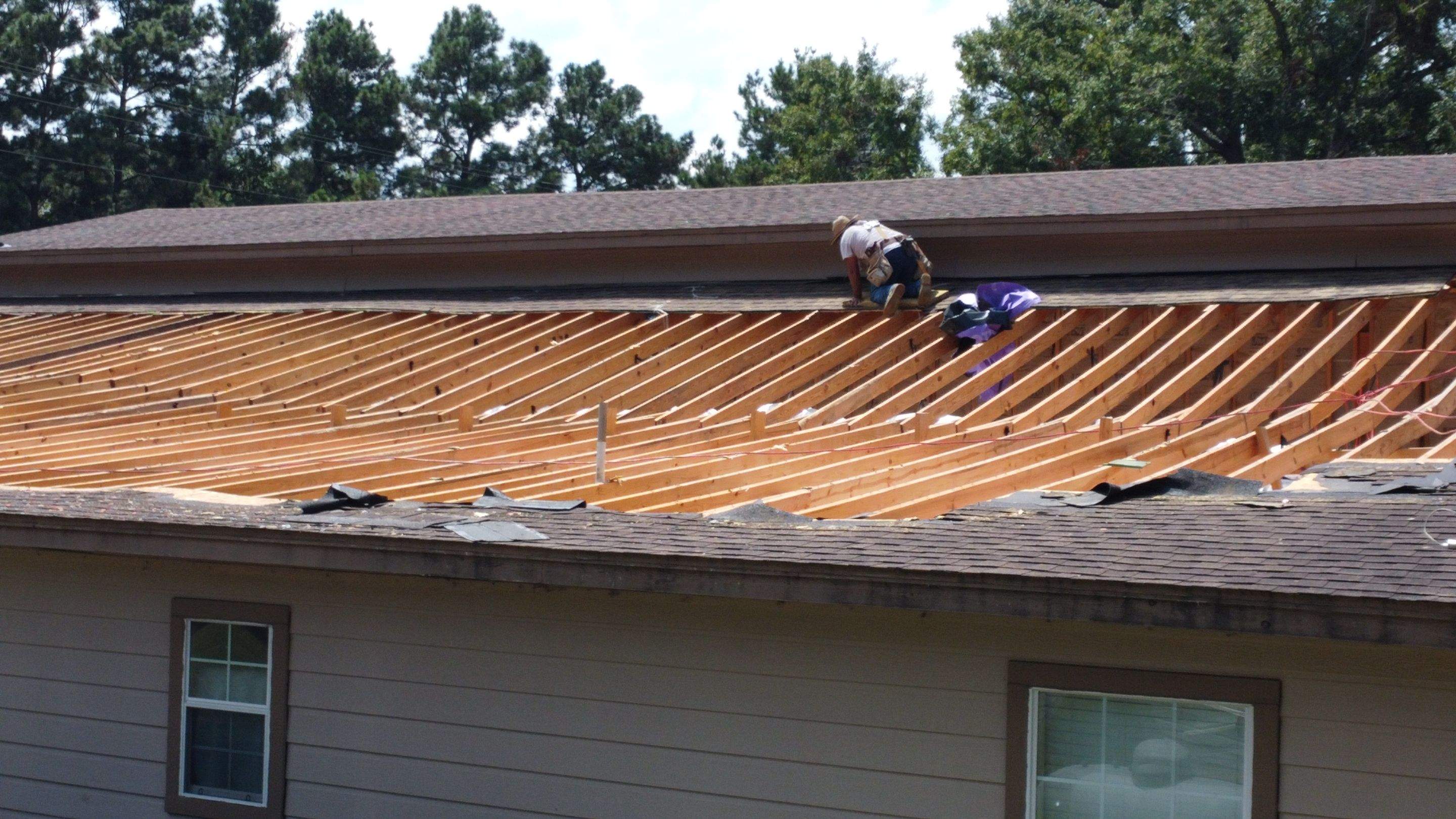 Repair Roof Damages & Interior Damages - Project in Coldspring Texas by Harden Enterprise Services LLC