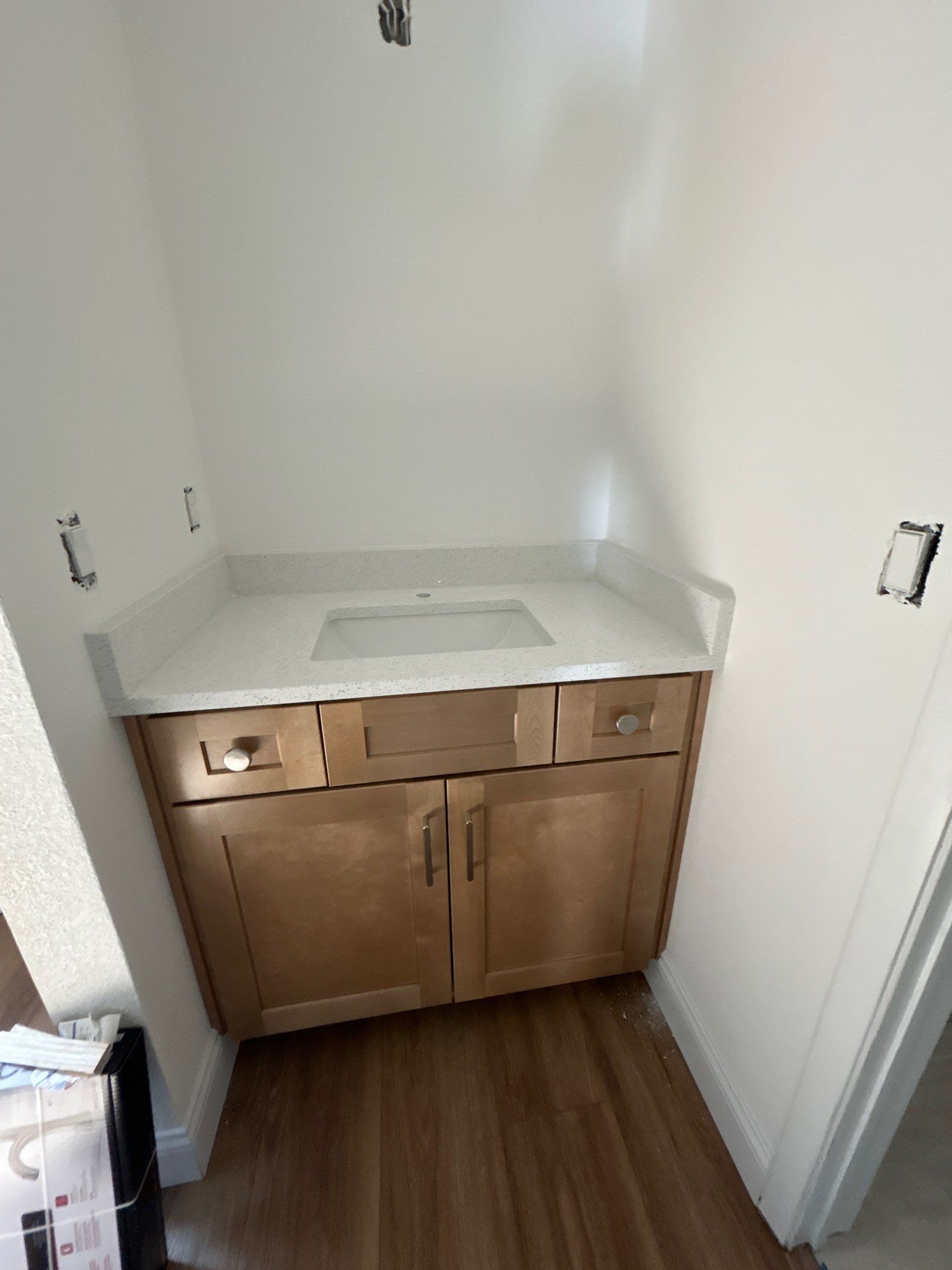 New Sandstone Cabinets with Quartz by Kitchen Tune-Up Lake Mary