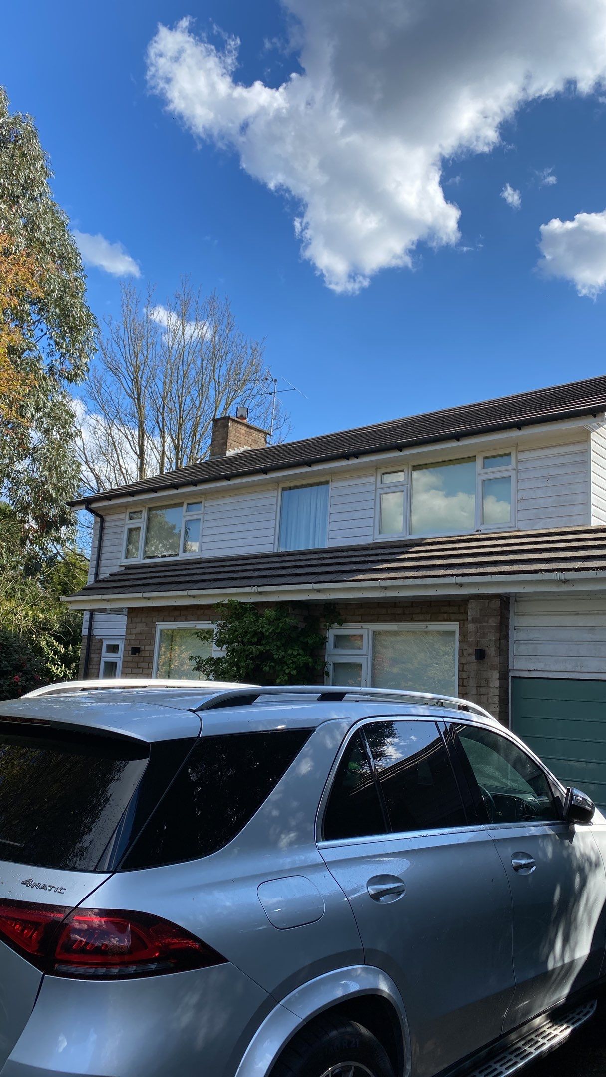 Roof Clean - Moss Removal using Honda 15lpm Low Pressure Washing Machine by Ges Exterior Cleaning ltd