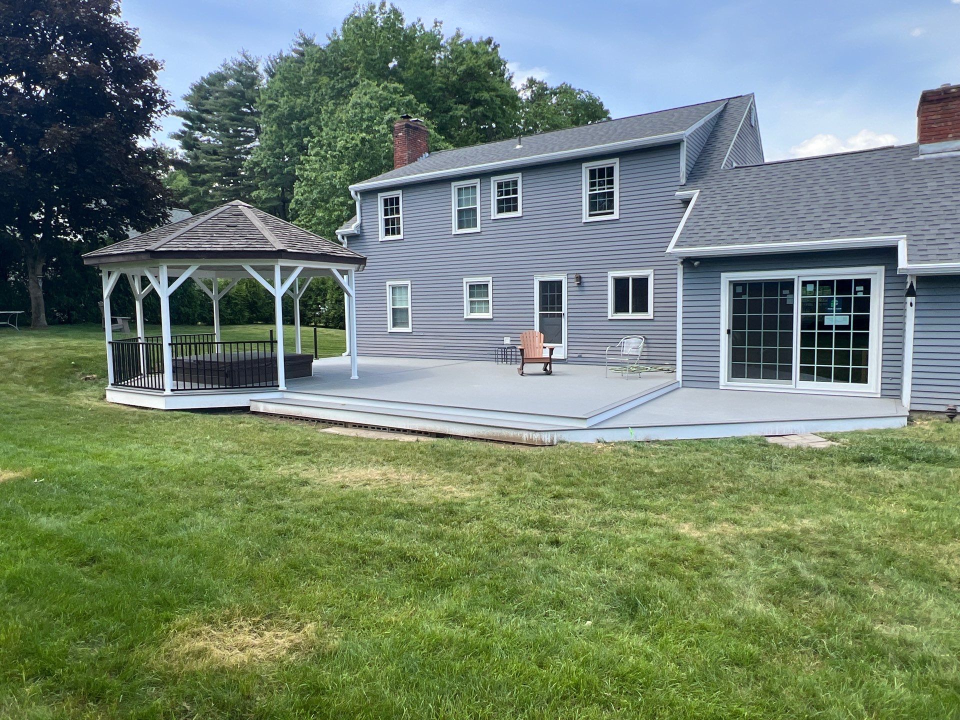 Deck Repair using Trex Select Decking by Chagnon Building & Remodeling LLC