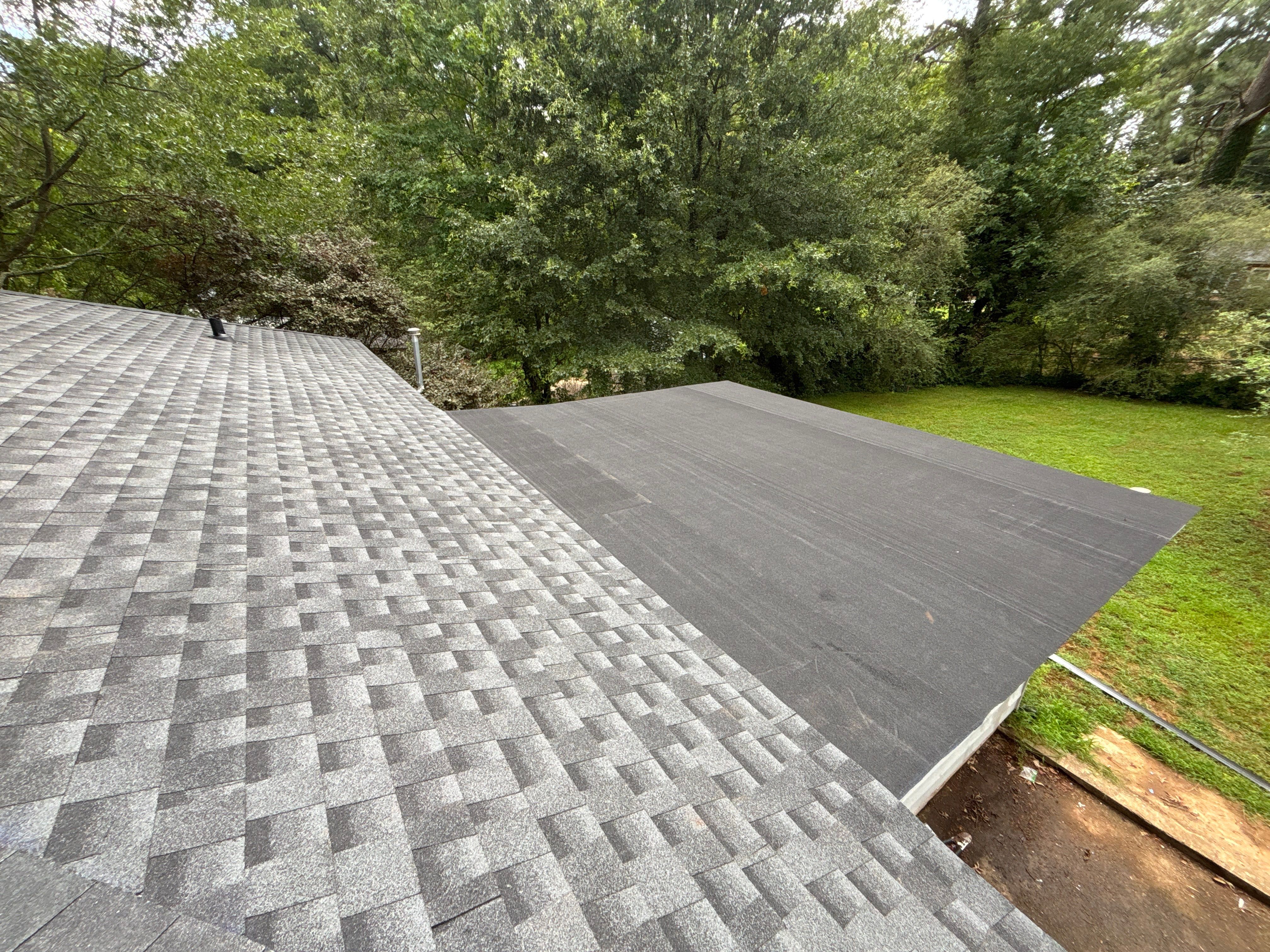 Roof replacement by Deerfield Roofing LLC