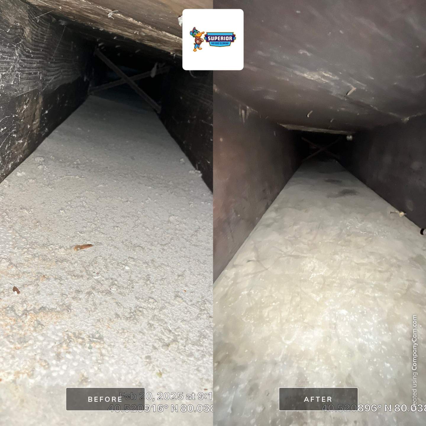 Air Duct Cleaning With a Vacuum Truck in Pittsburgh, PA by Superior Air Duct Cleaning