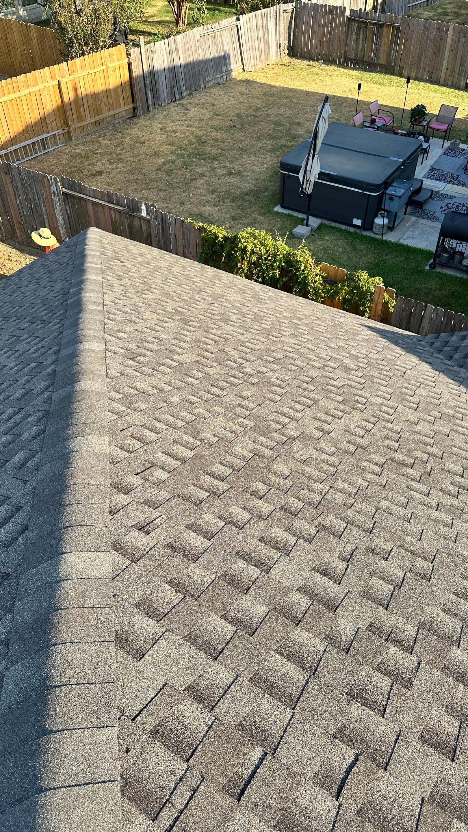 Full Roof Replacement on Two-Story Brick Home — Spring, TX by PL Roofing & SB Roofing, LLC.