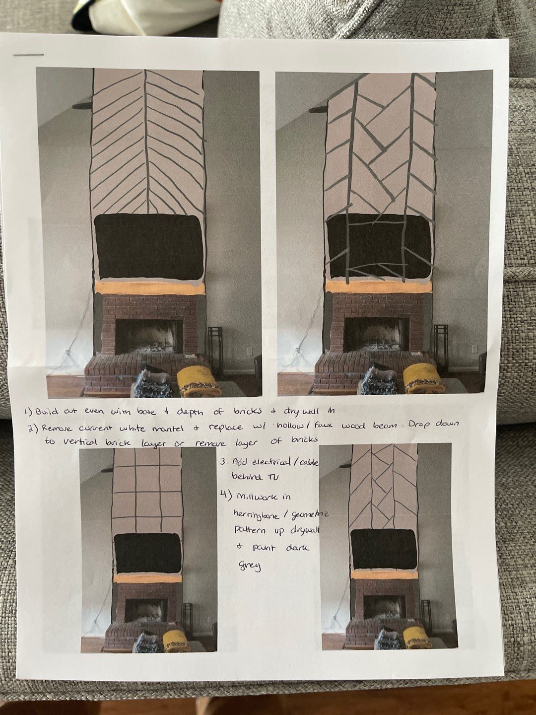 Ridgeway Parc - Chimney Buildout by Pillar and Pine